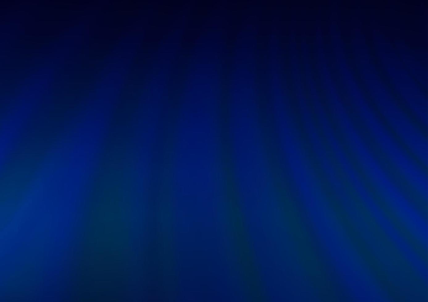 Dark BLUE vector blurred bright template.