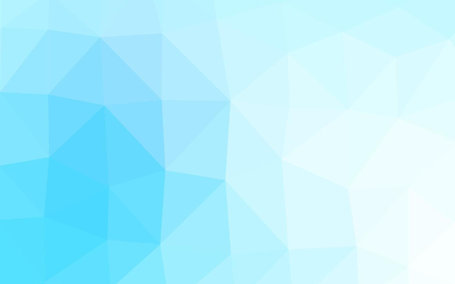 Light BLUE vector triangle mosaic texture.