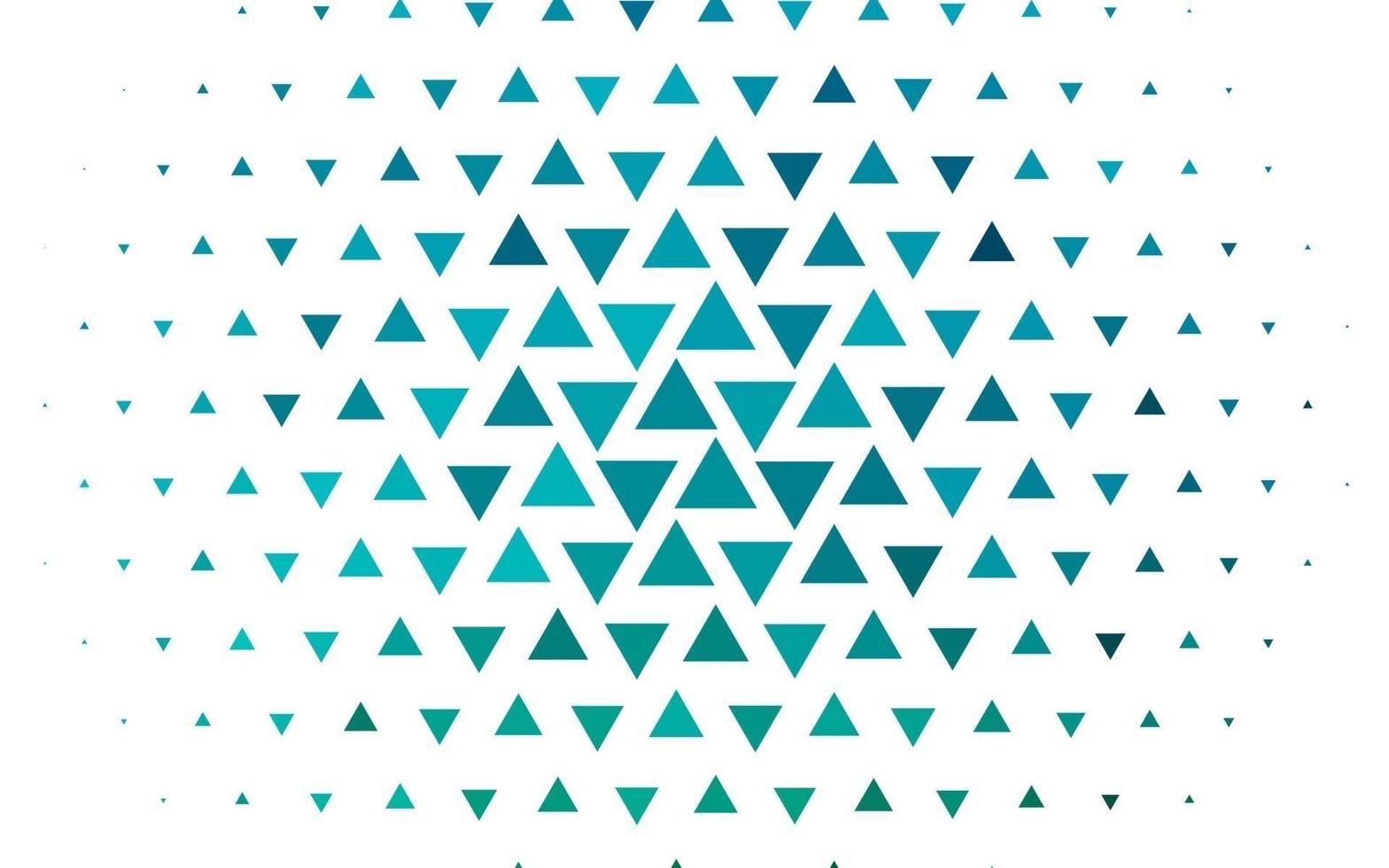 Light BLUE vector cover in polygonal style.