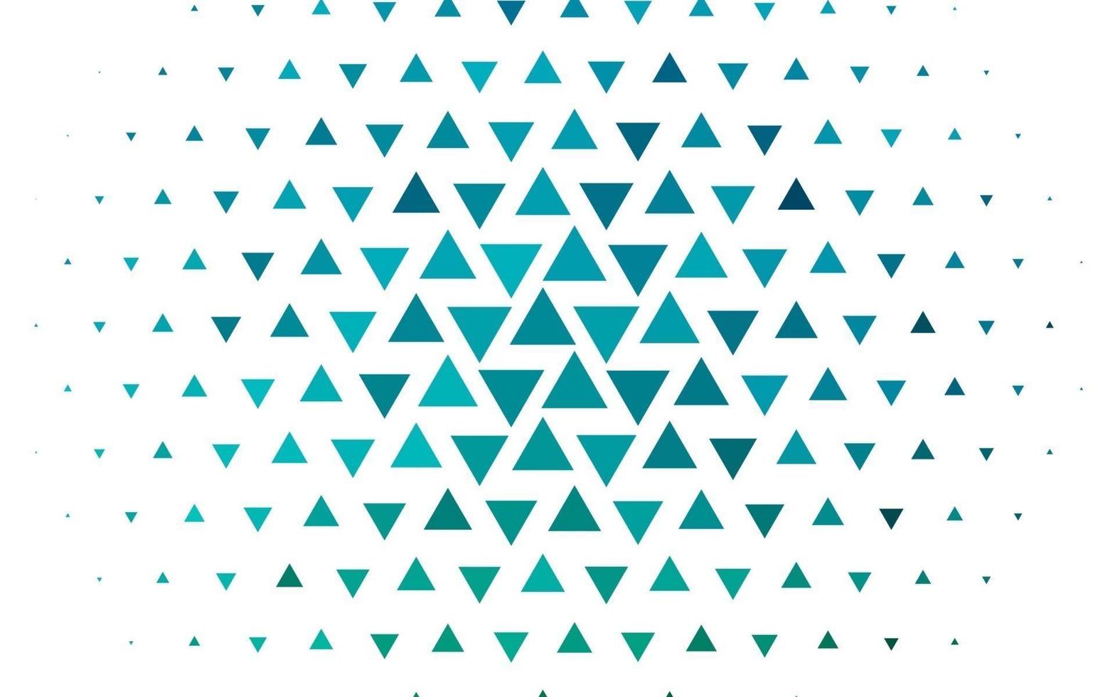 Light BLUE vector cover in polygonal style.