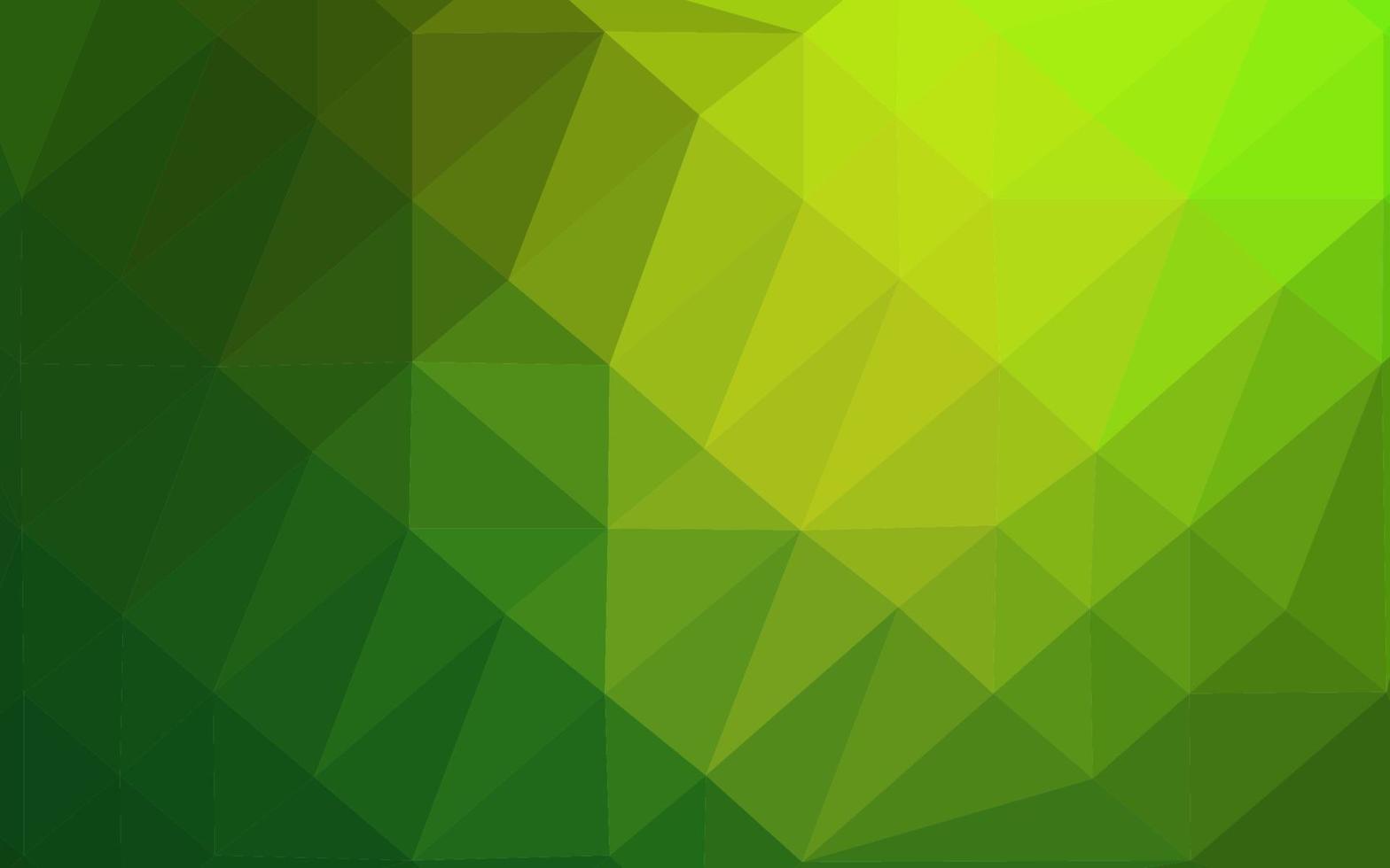 Light Green vector blurry triangle pattern.