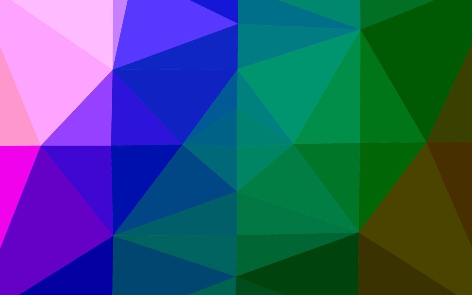 Dark Multicolor, Rainbow vector triangle mosaic texture.