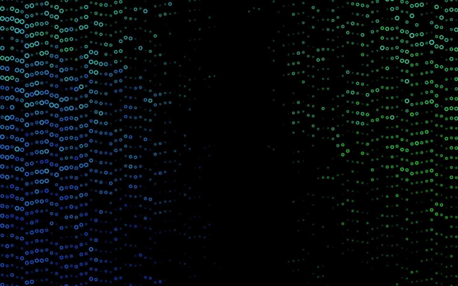 Light Blue, Green vector layout with circle shapes.