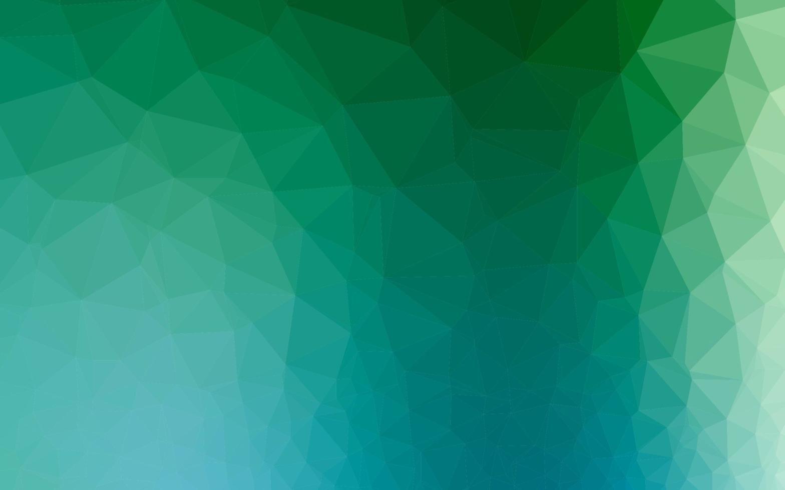 Light Blue, Green vector abstract mosaic pattern.