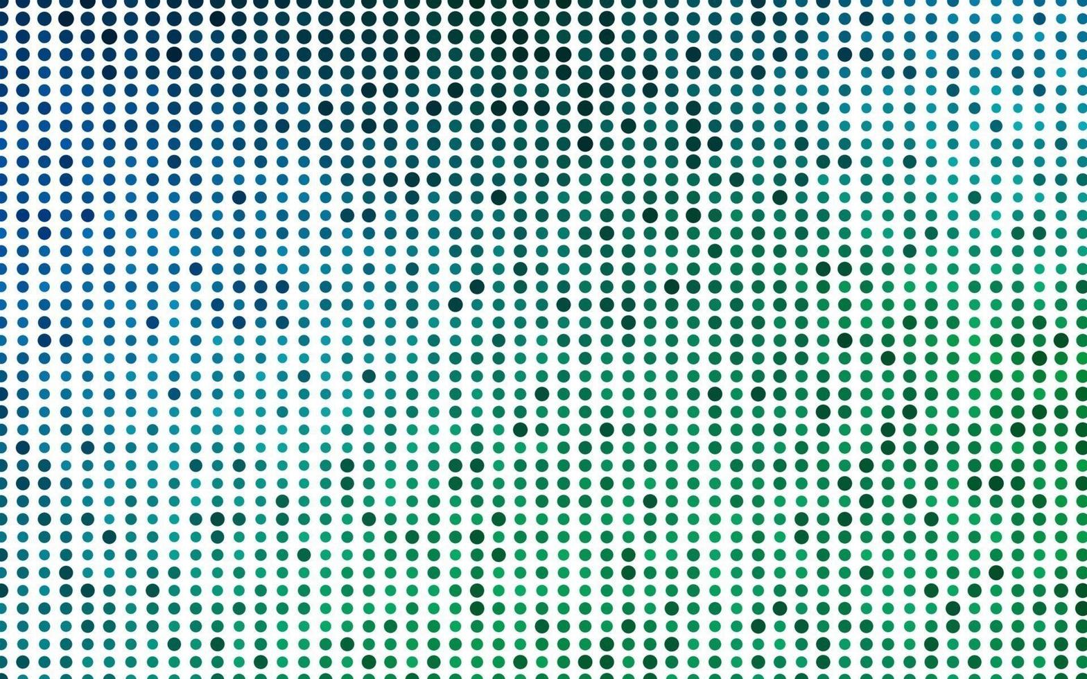 Light Blue, Green vector texture with disks.