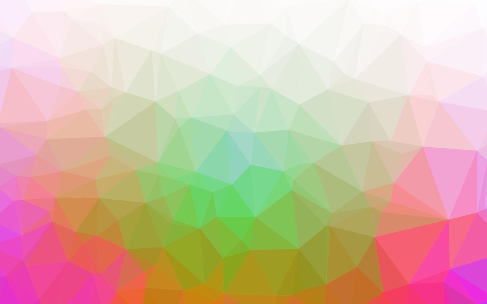 Light Multicolor, Rainbow vector abstract polygonal texture.