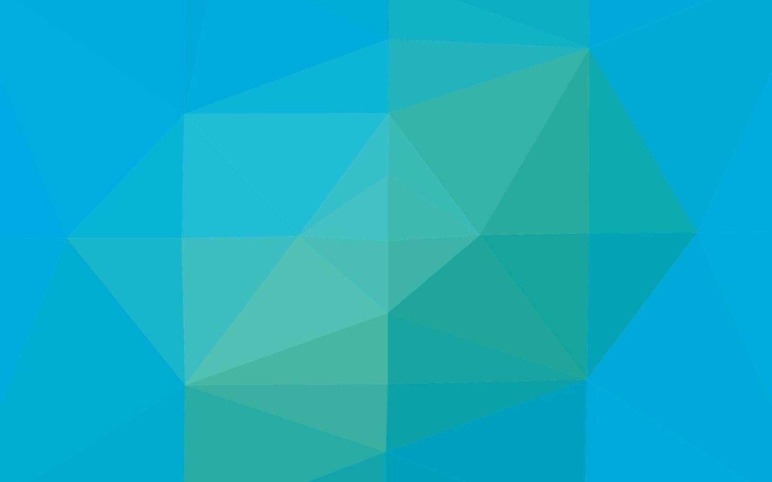 Light Blue, Green vector triangle mosaic texture.