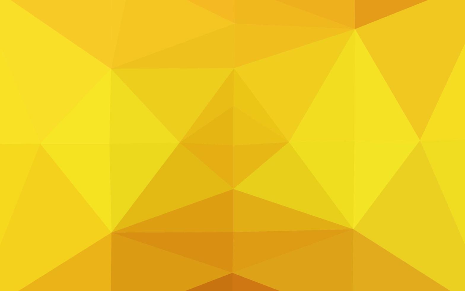 Light Orange vector abstract mosaic background.