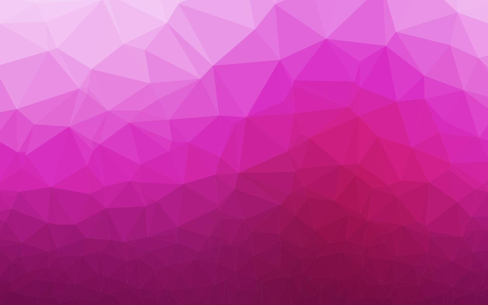 Light Pink vector blurry triangle texture.