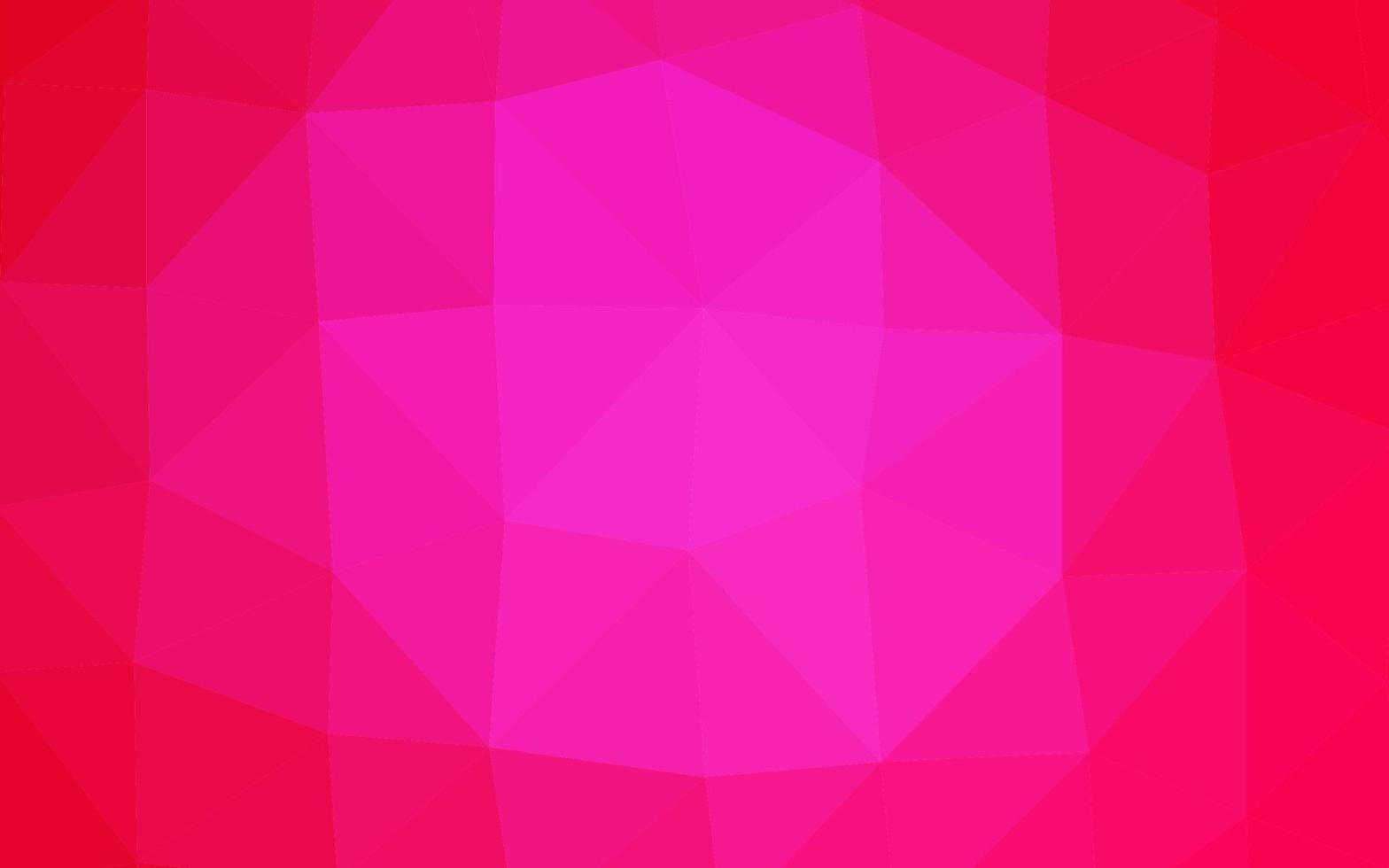 Light Pink vector blurry triangle texture.