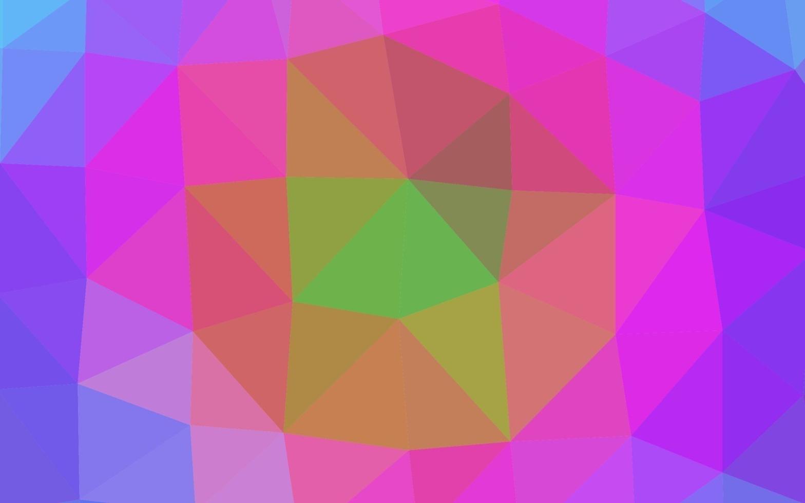 Light Multicolor, Rainbow vector polygon abstract backdrop.