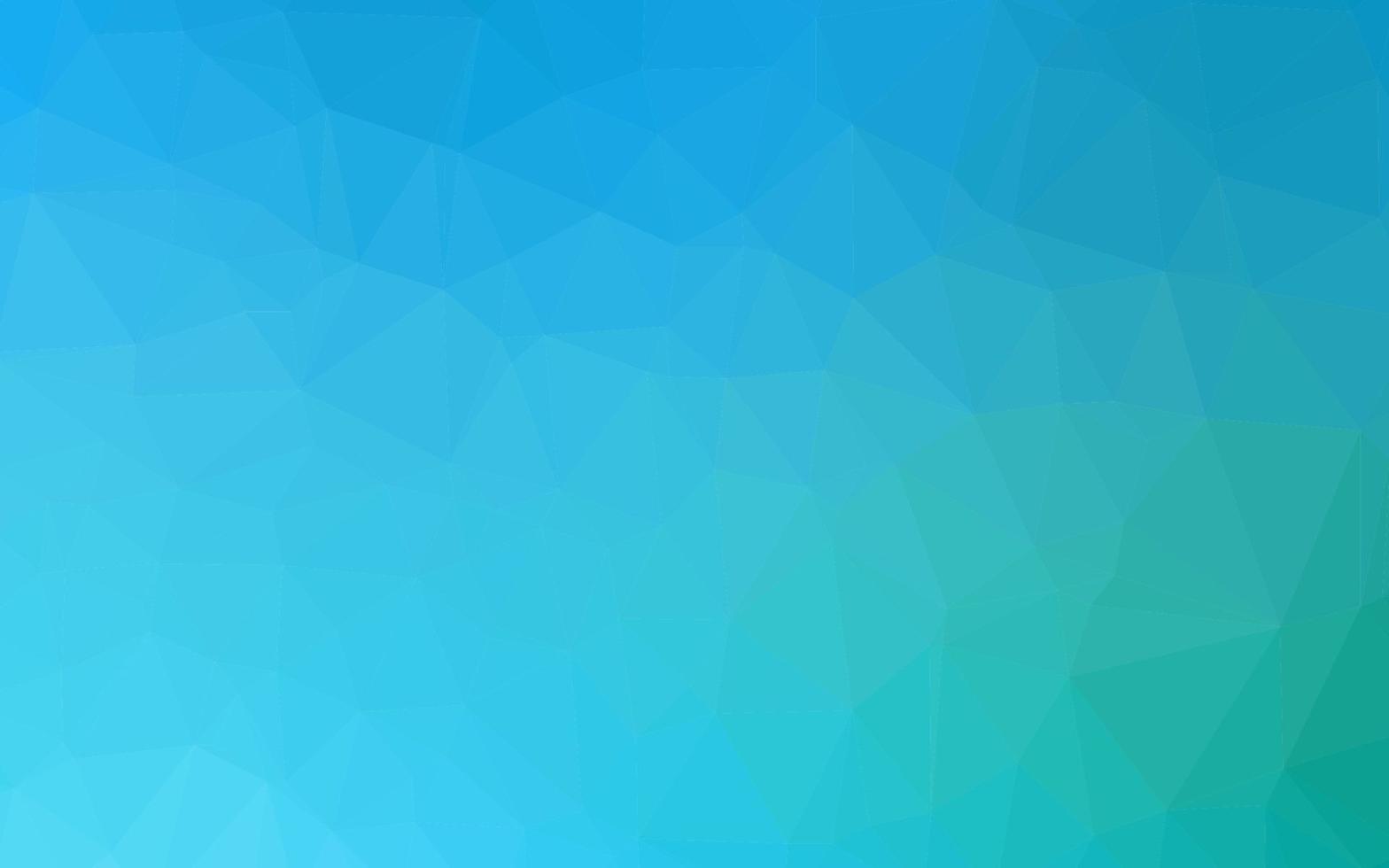 Light Blue, Green vector polygonal background.