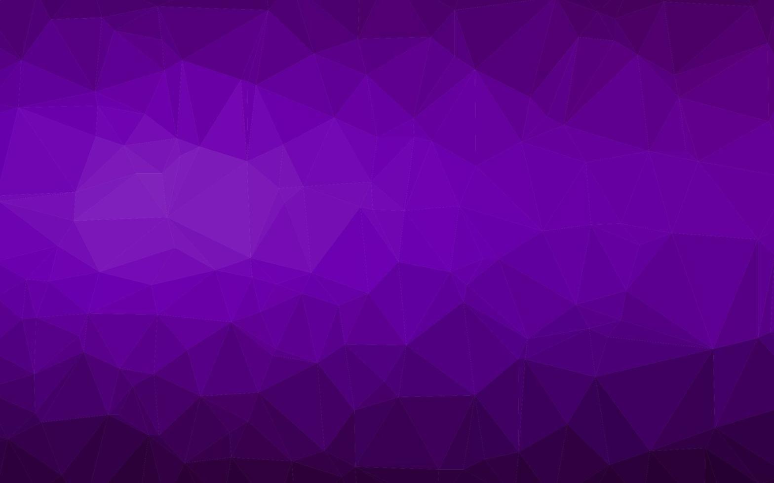 Fondo poligonal de vector púrpura oscuro.