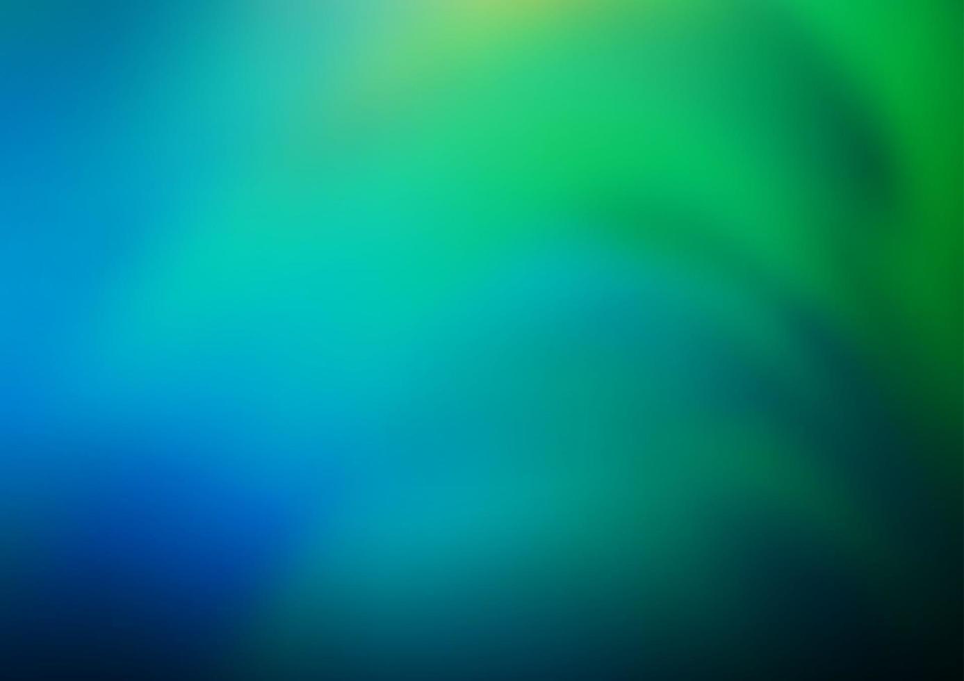 Light Blue, Green vector blurred and colored template.