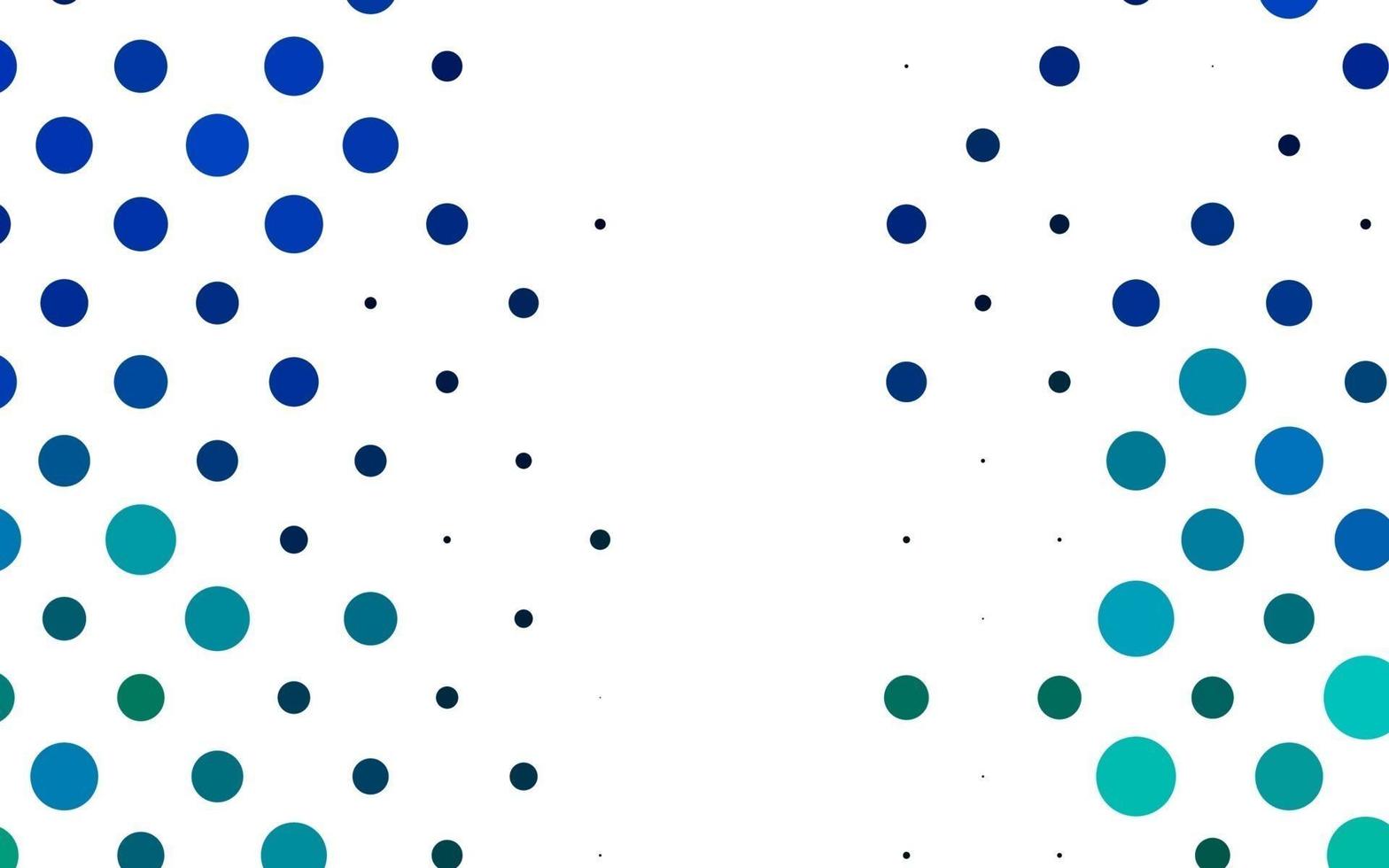 Light Blue, Green vector background with bubbles.