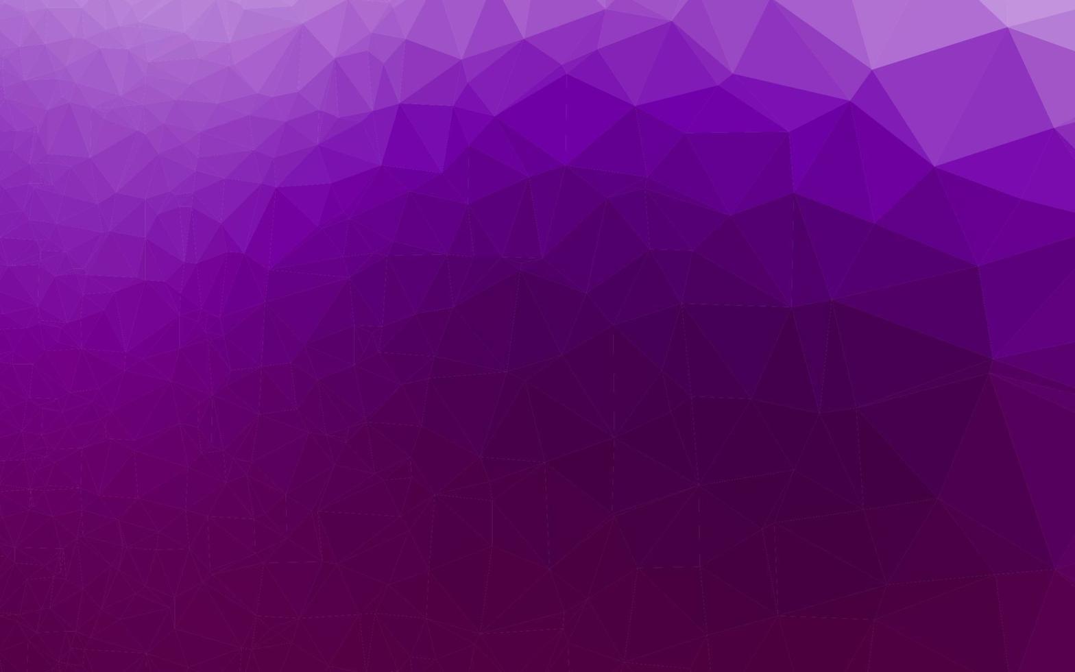 Dark Purple vector abstract mosaic backdrop.