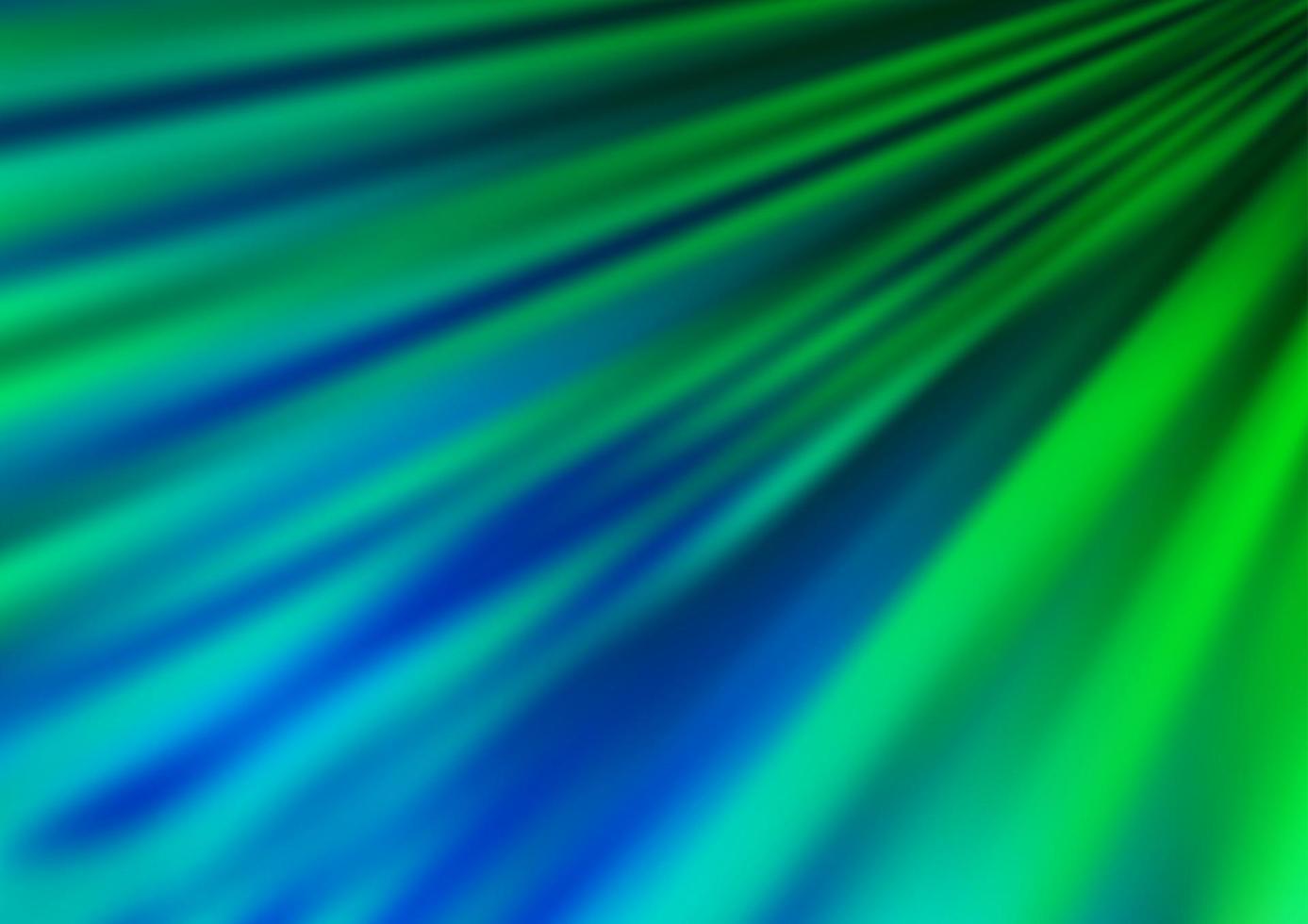 textura de vector azul claro, verde con líneas de colores.