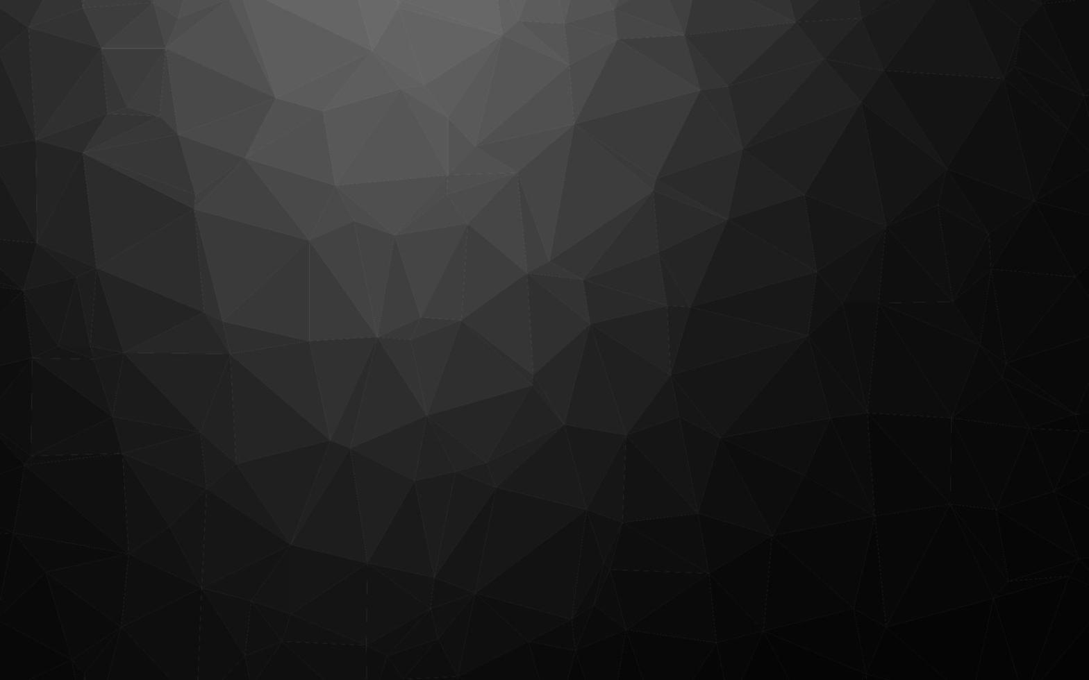 Dark Silver, Gray vector low poly cover.