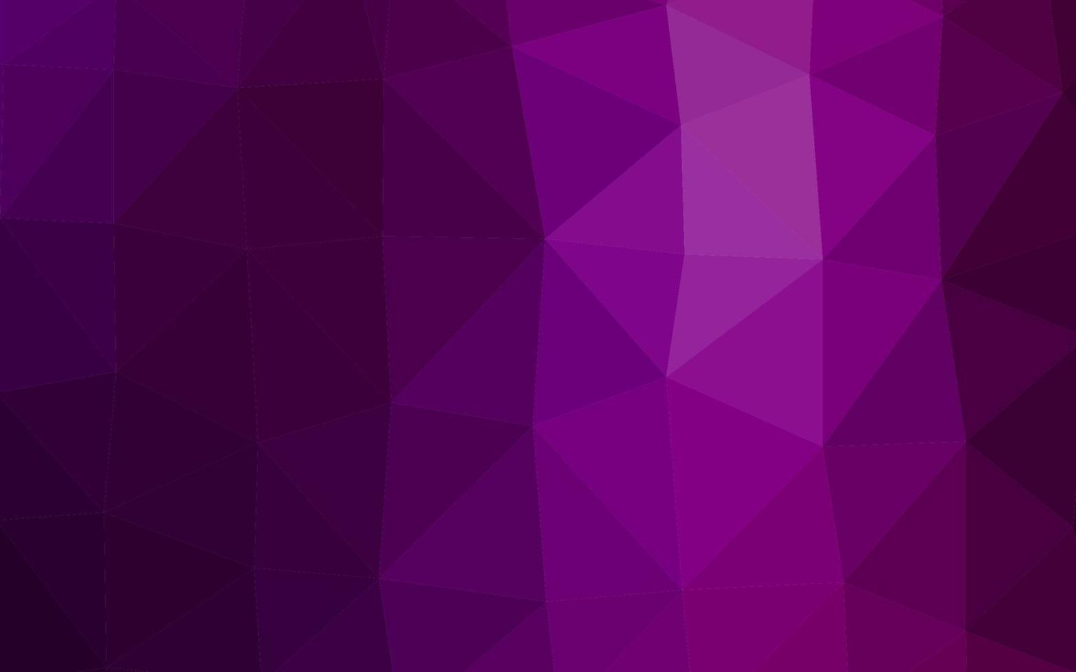 Dark Purple vector low poly layout.