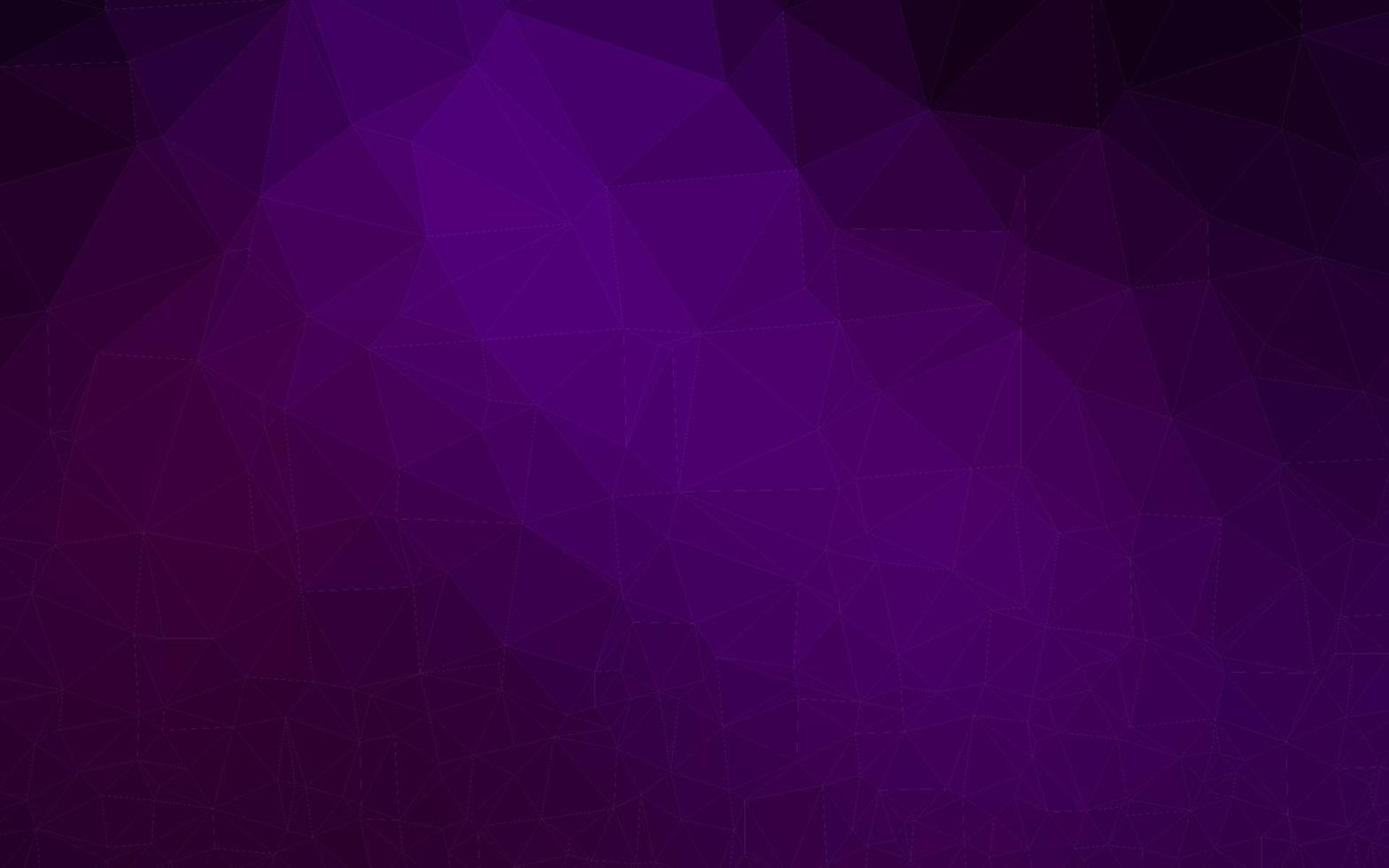 Dark Purple vector low poly texture.