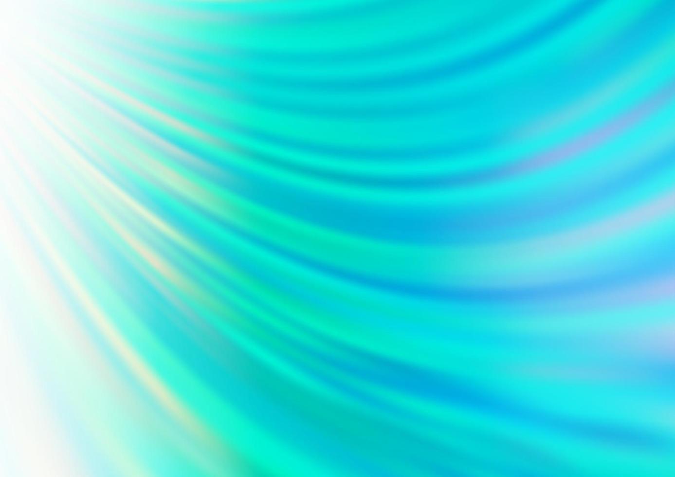 Light Blue, Green vector pattern with liquid shapes.