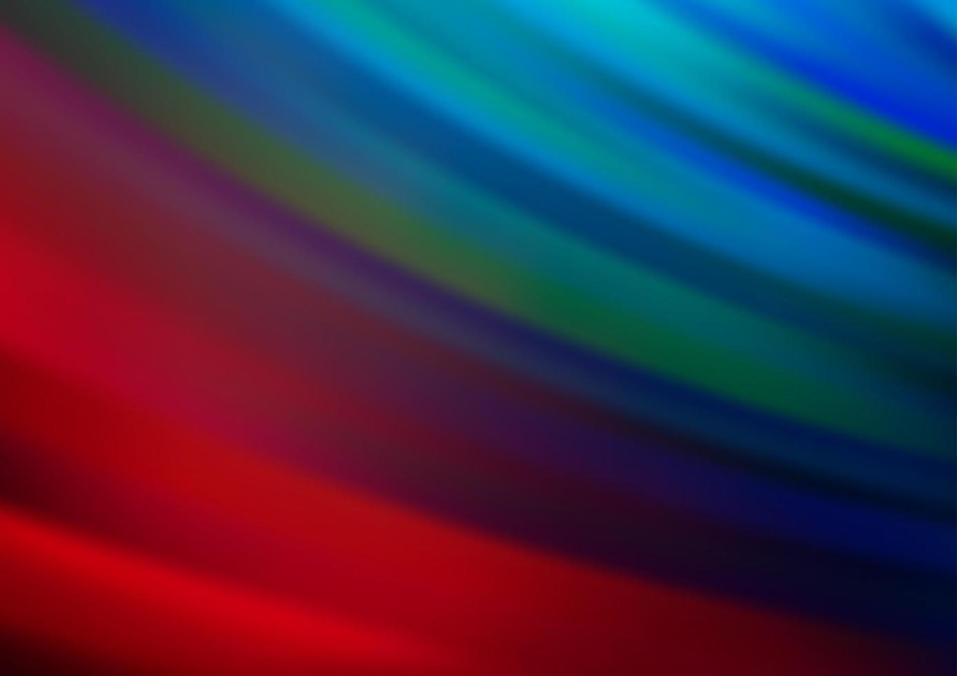 Telón de fondo de vector azul oscuro, rojo con líneas largas.