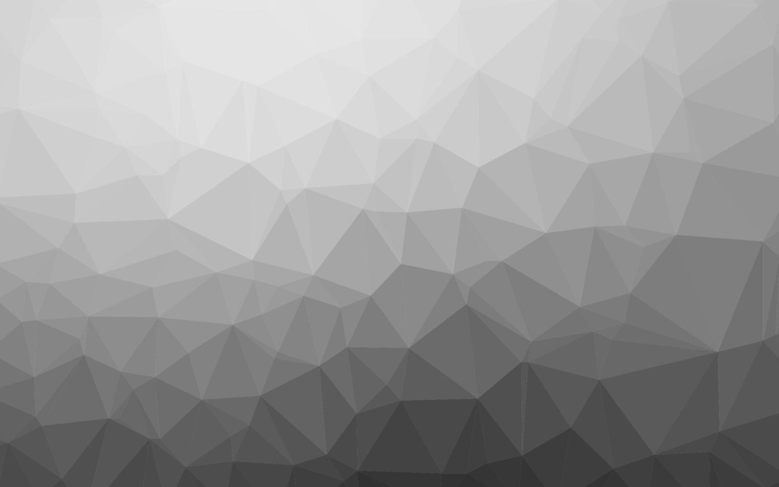 Light Silver, Gray vector polygonal template.