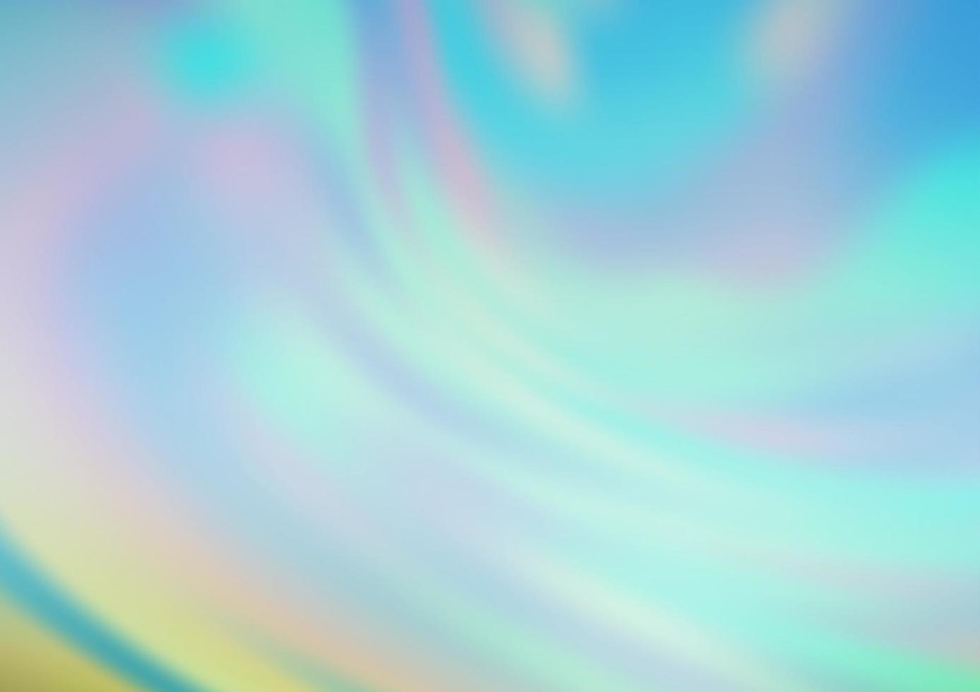 Light Blue, Green vector abstract blurred background.