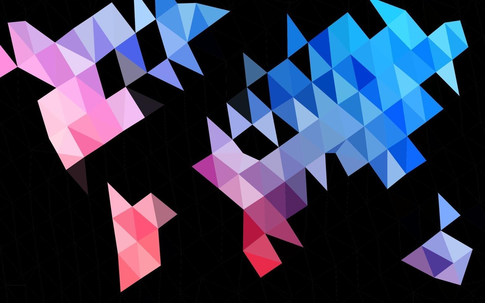 Light Blue, Red vector low poly texture.
