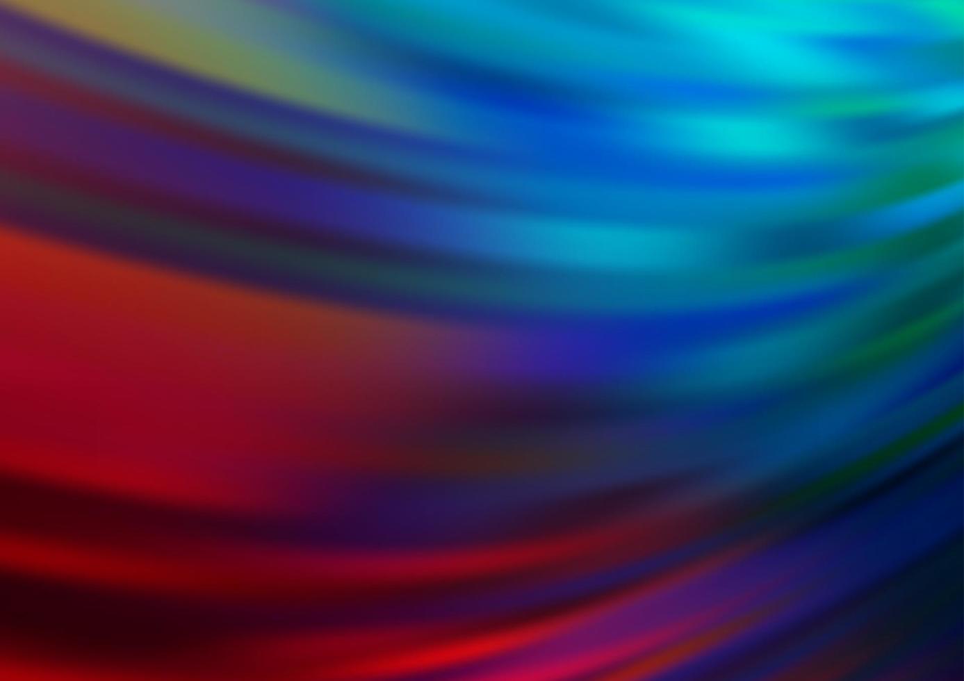 Dark Blue, Red vector abstract bokeh pattern.