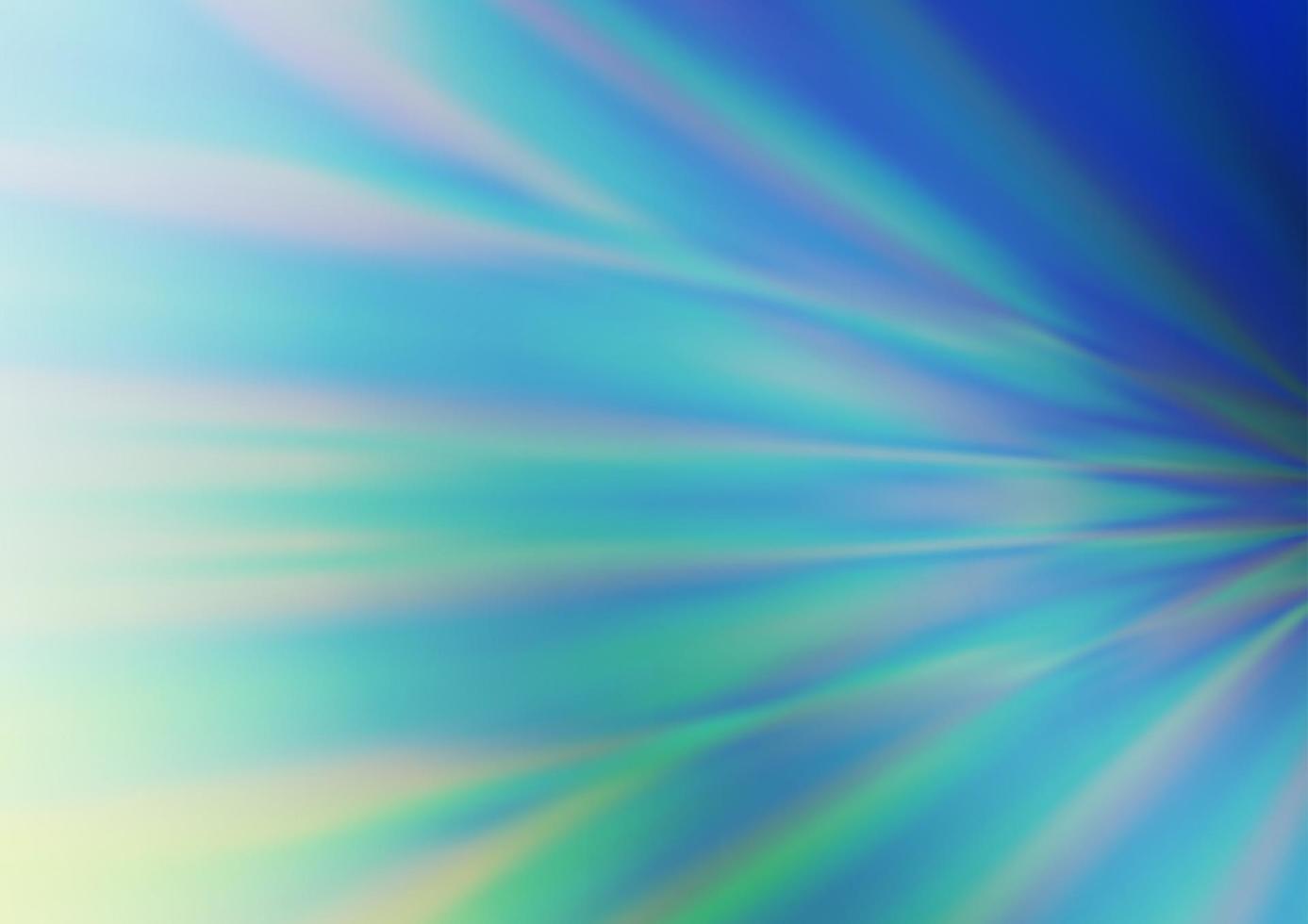 Light Blue, Green vector blurred shine abstract pattern.