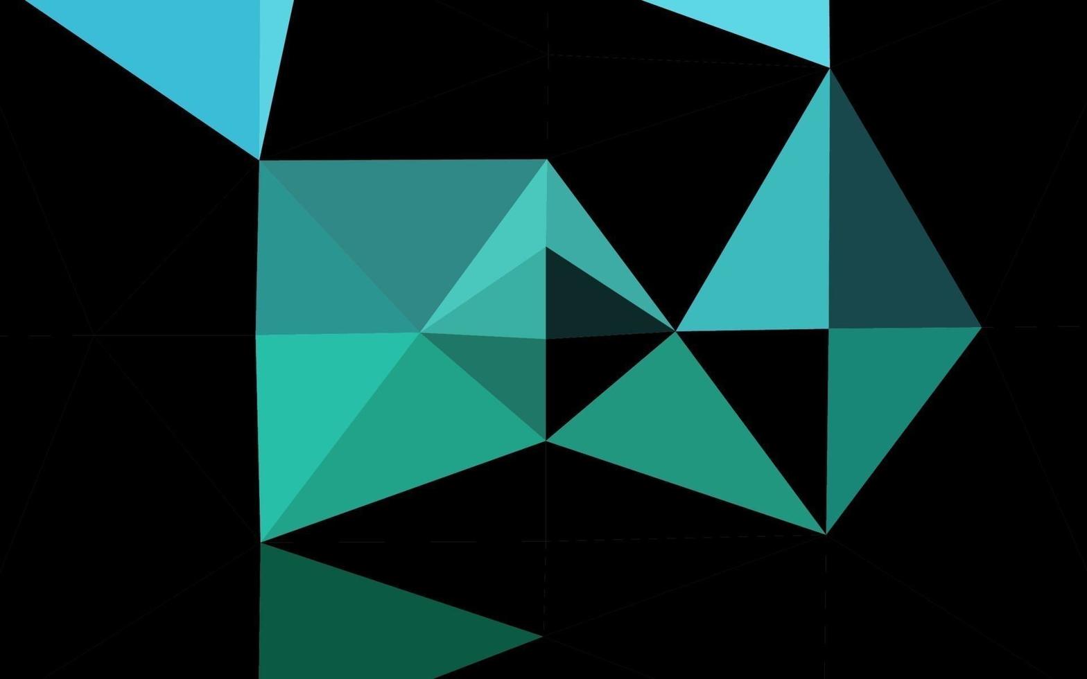 Light BLUE vector polygonal pattern.