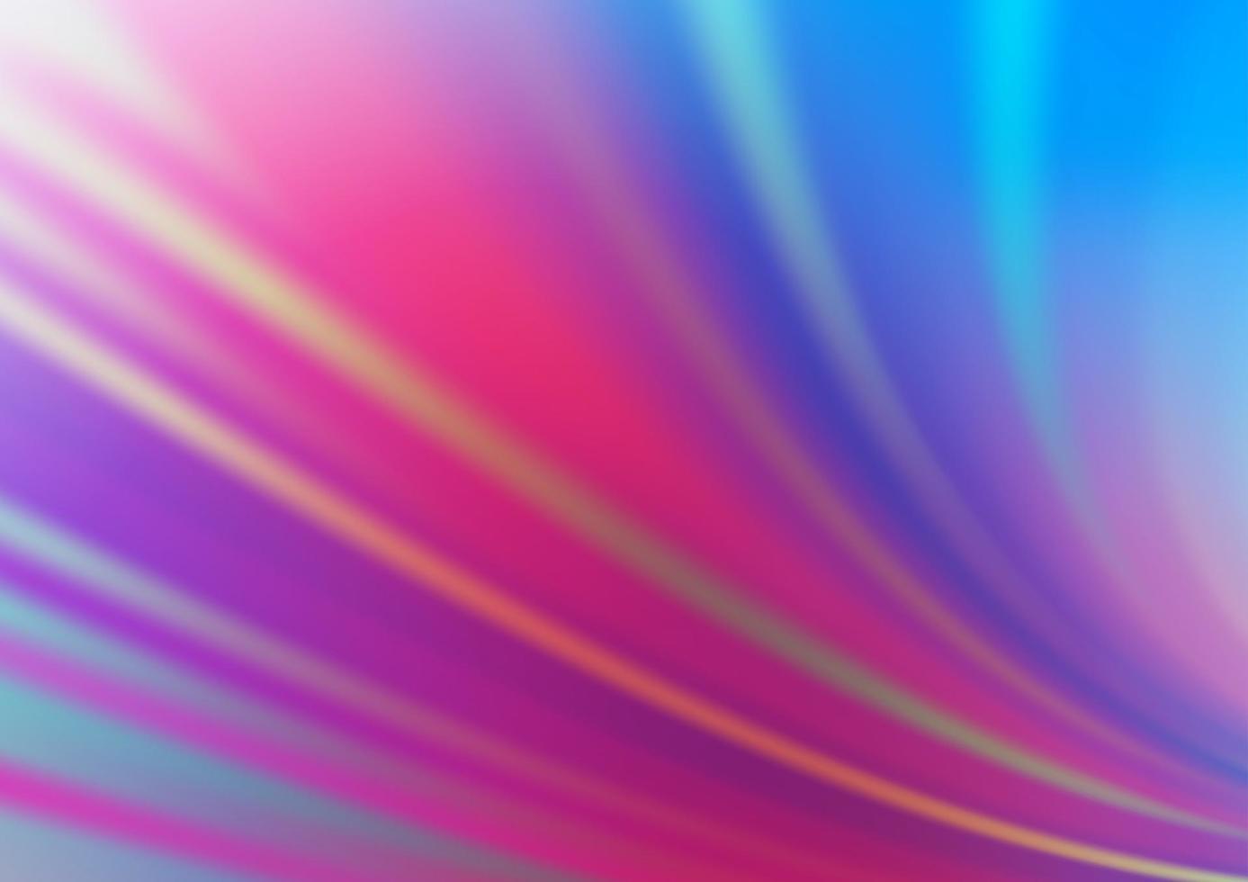 Light Blue, Red vector blurred shine abstract pattern.