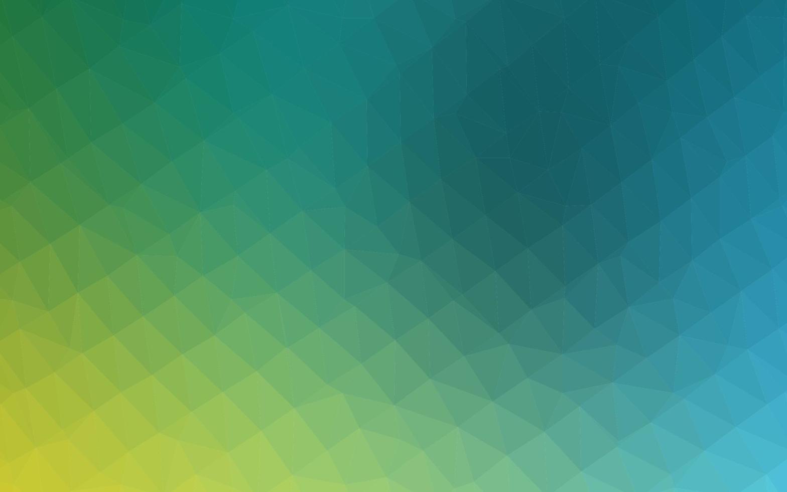 Light Blue, Yellow vector abstract polygonal texture.