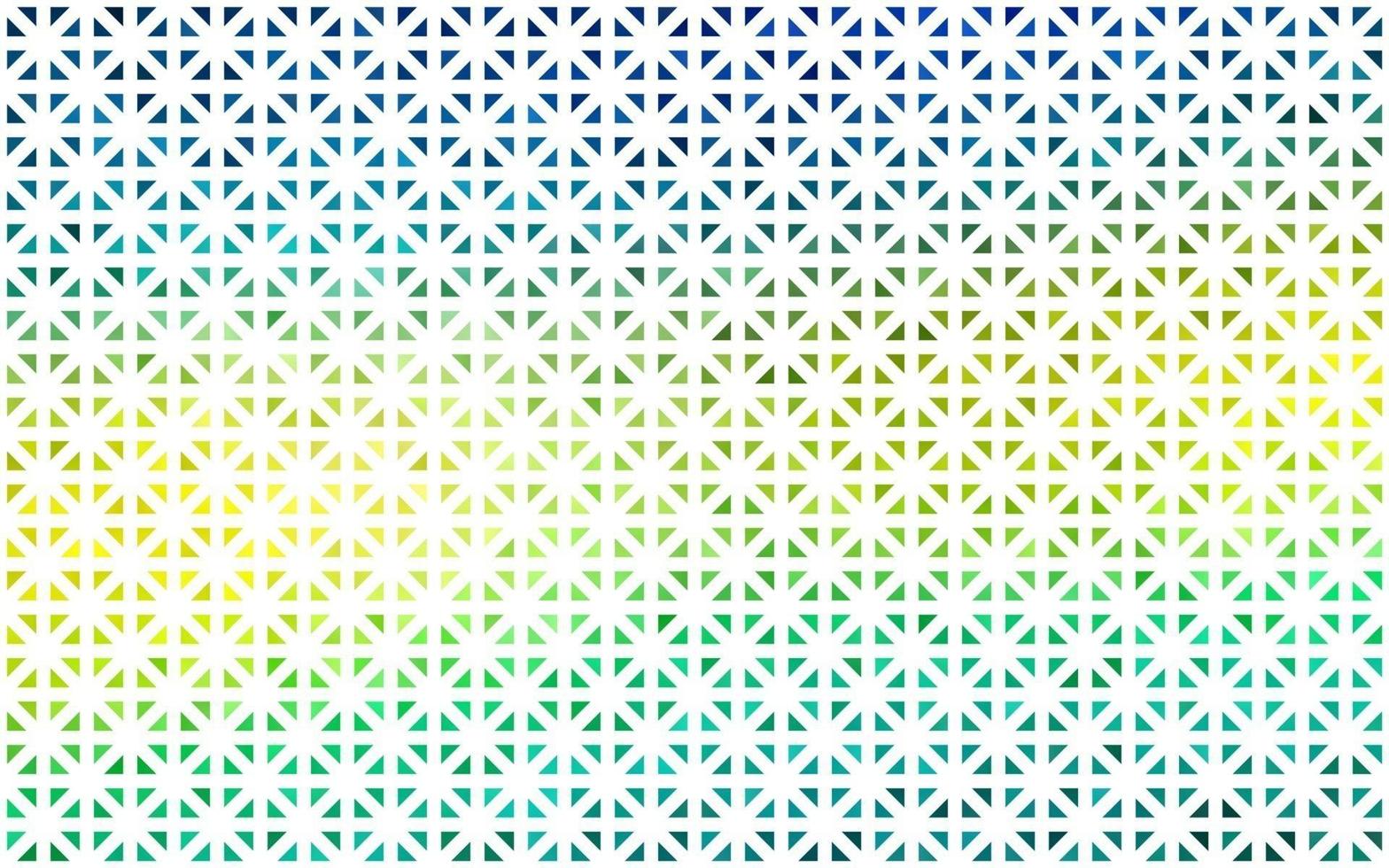 cubierta de vector azul claro, amarillo en estilo poligonal.