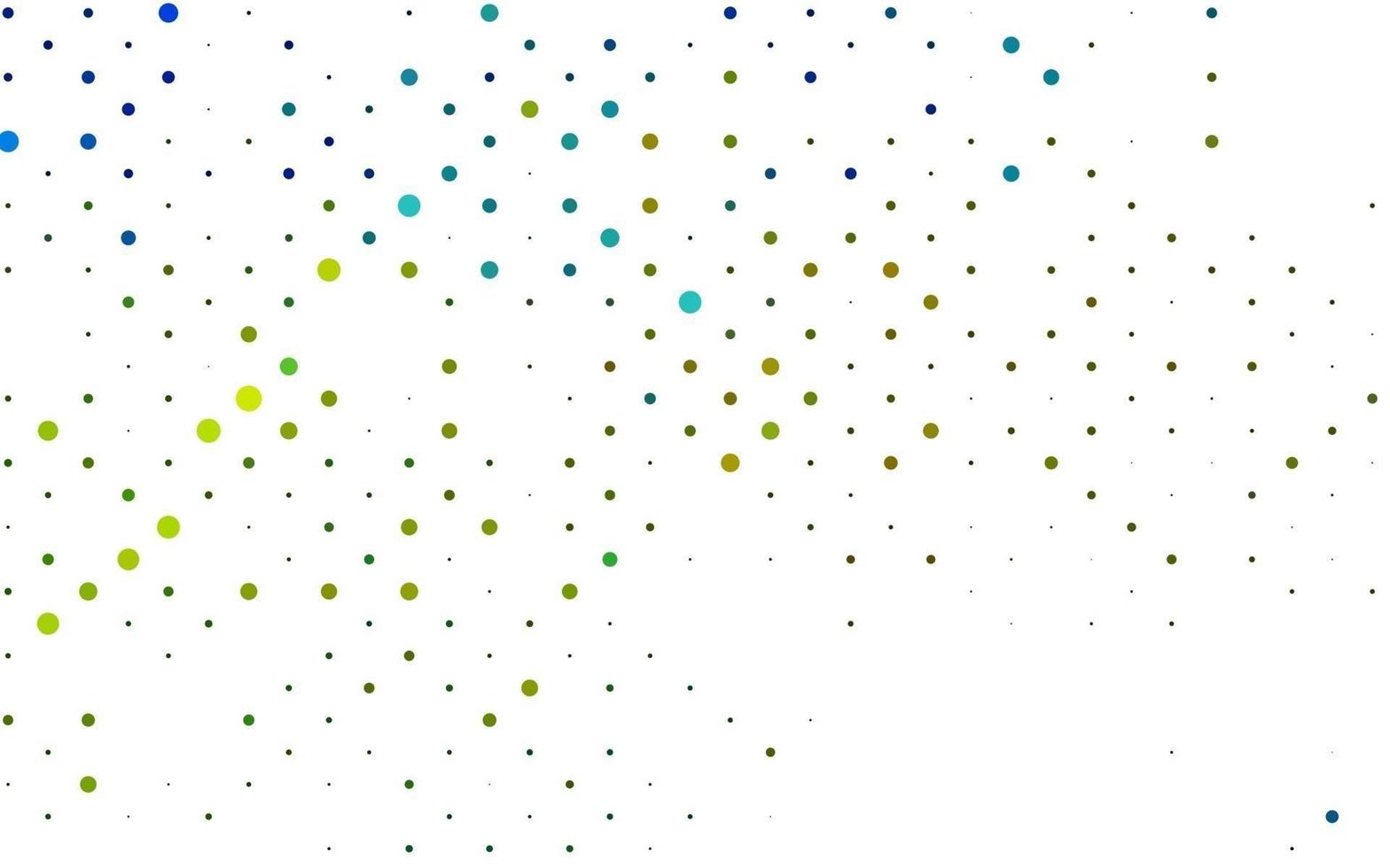 Light Blue, Yellow vector pattern with spheres.