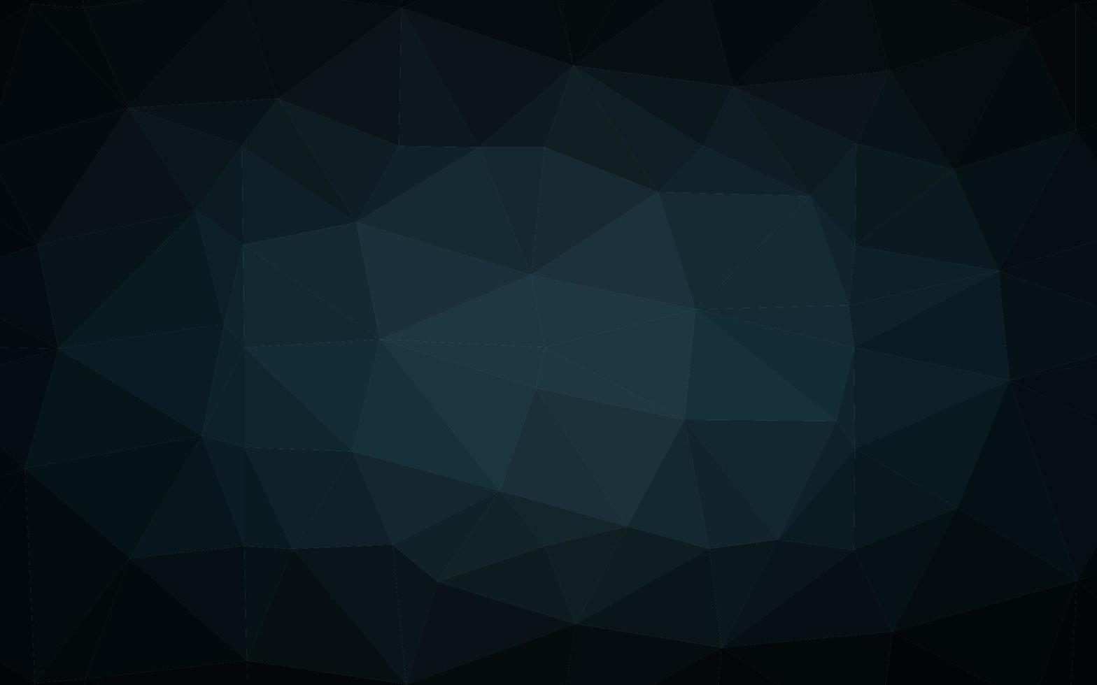 Dark BLUE vector blurry triangle pattern.