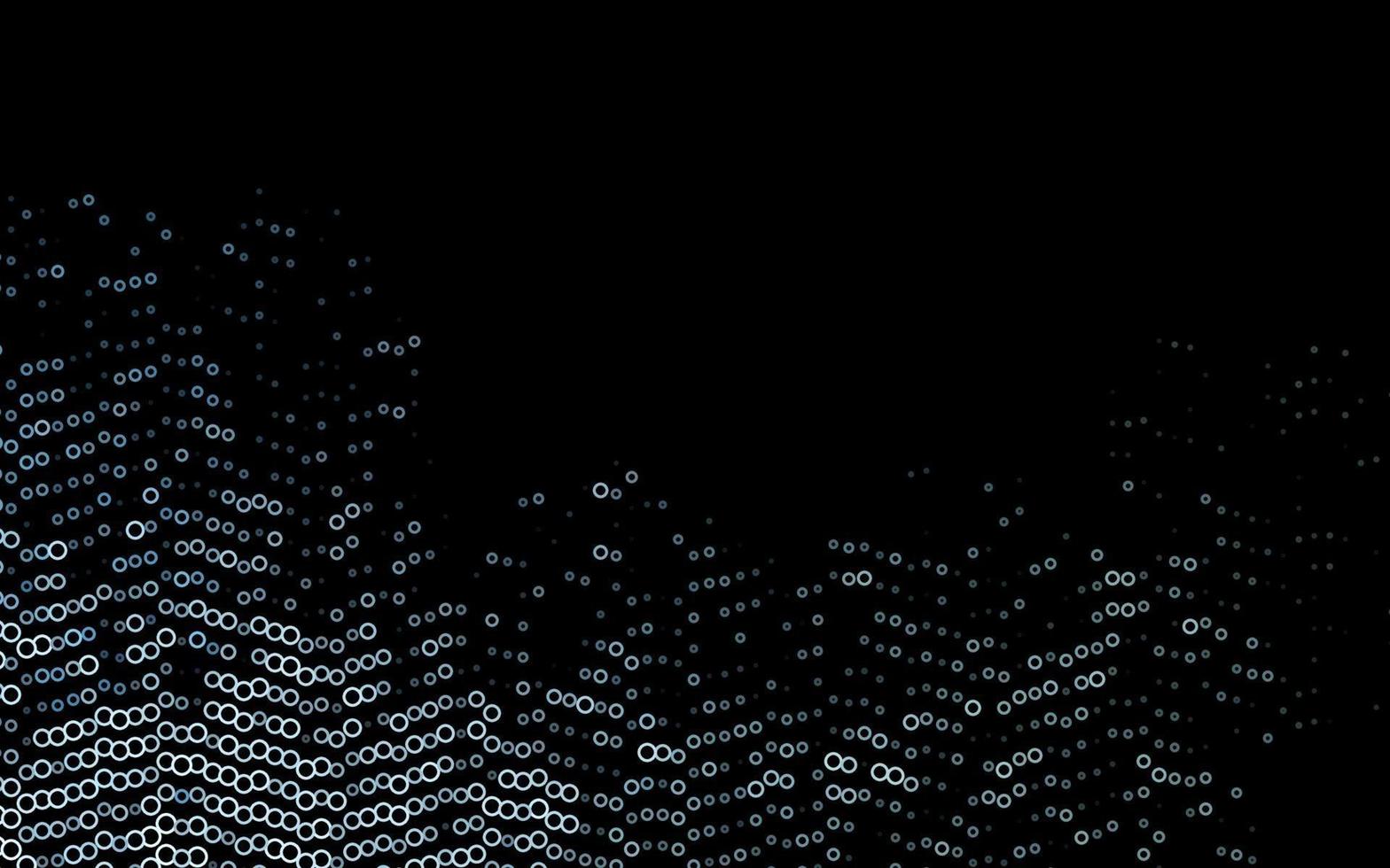 Light Blue, Green vector background with bubbles.