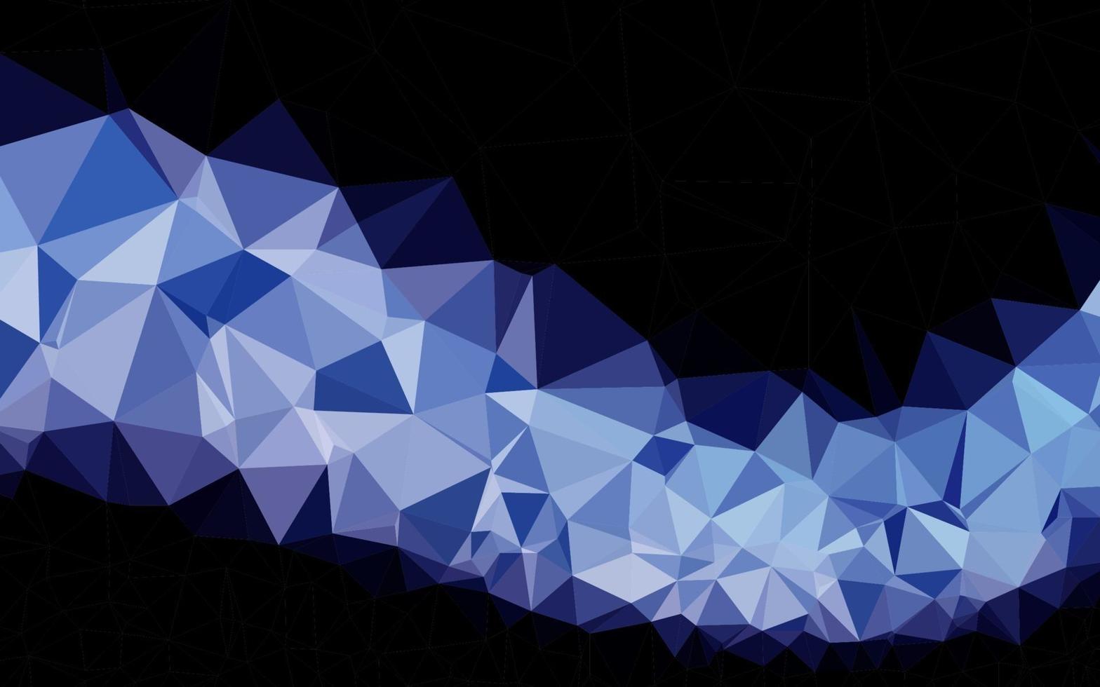 textura poligonal abstracta de vector azul claro.