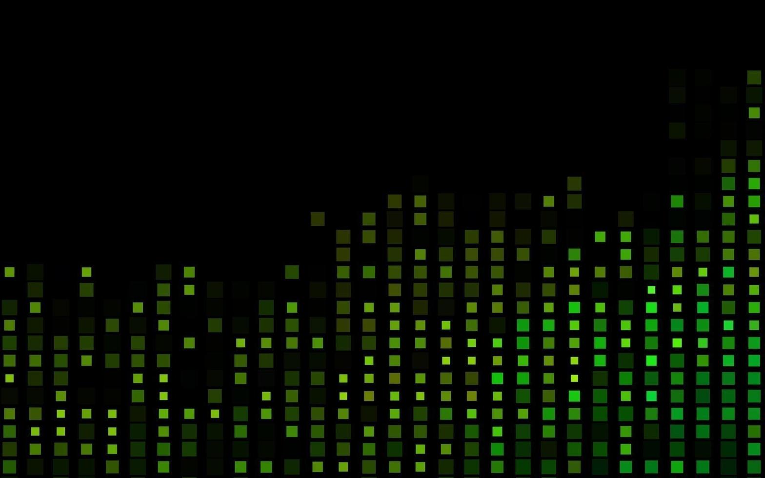Dark Blue, Yellow vector background with rectangles.