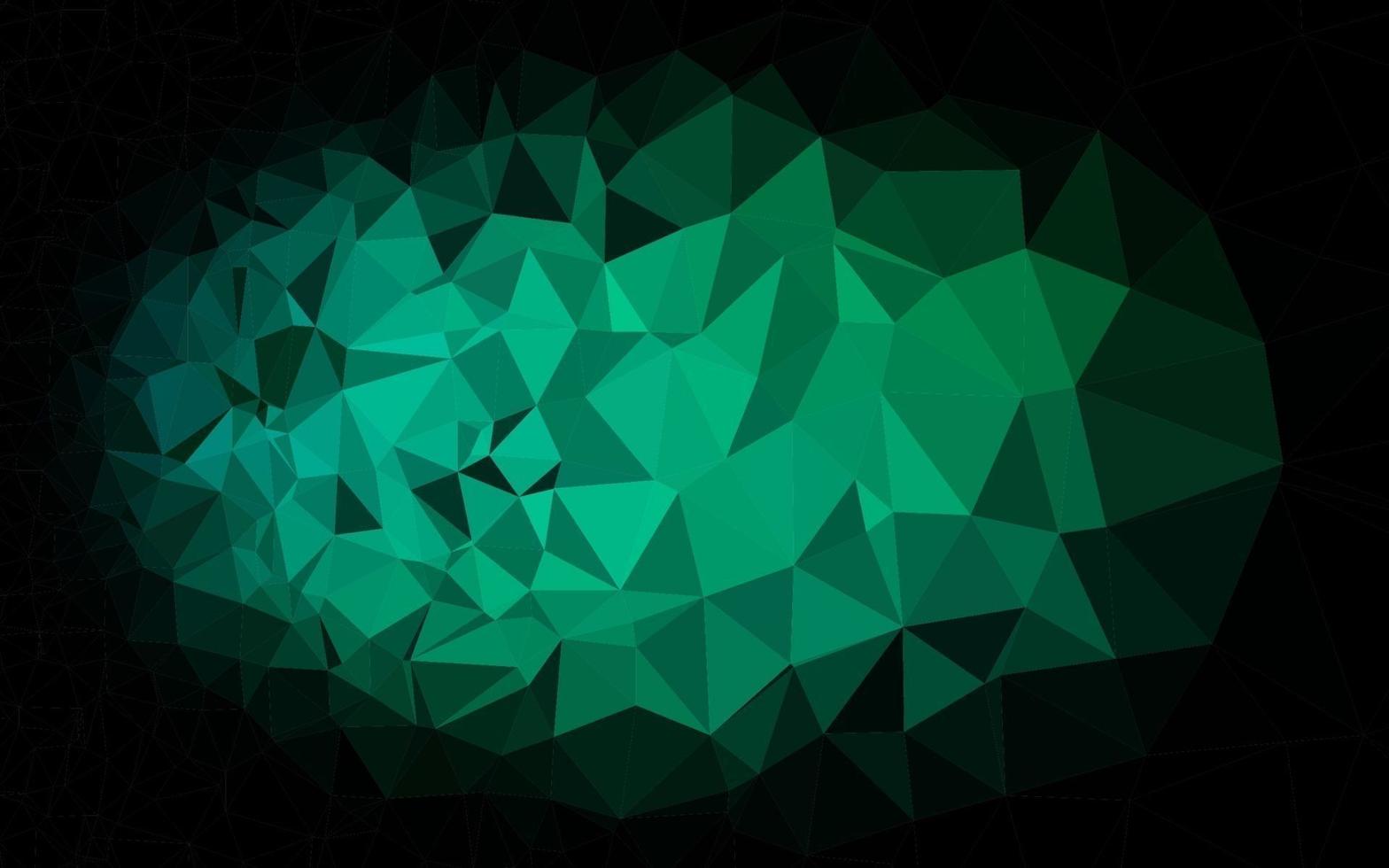 Light Blue, Green vector low poly layout.