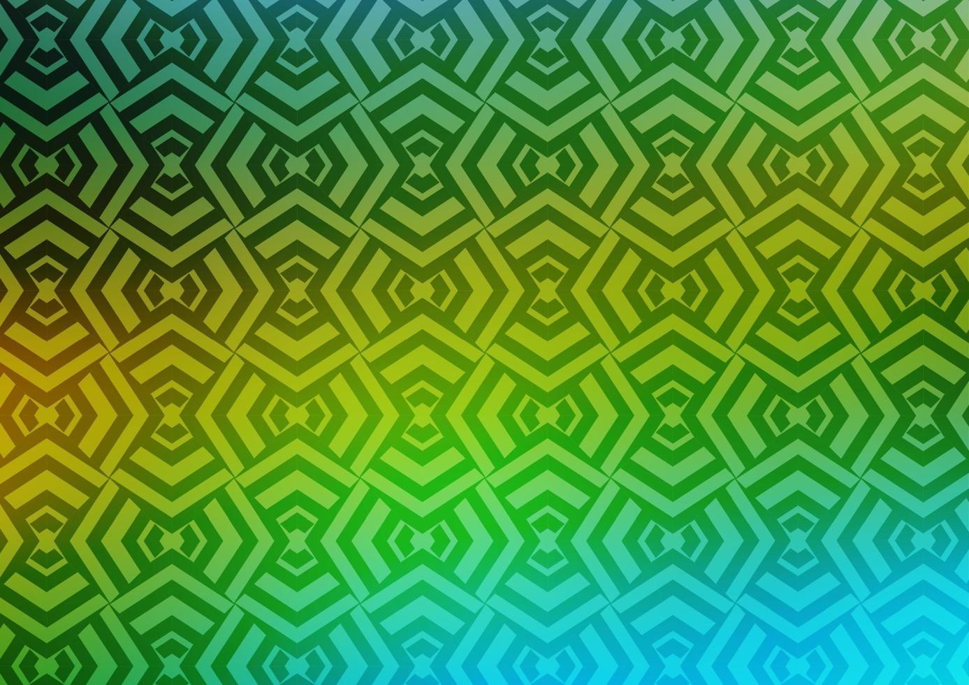 textura de vector azul oscuro, amarillo con líneas de colores.