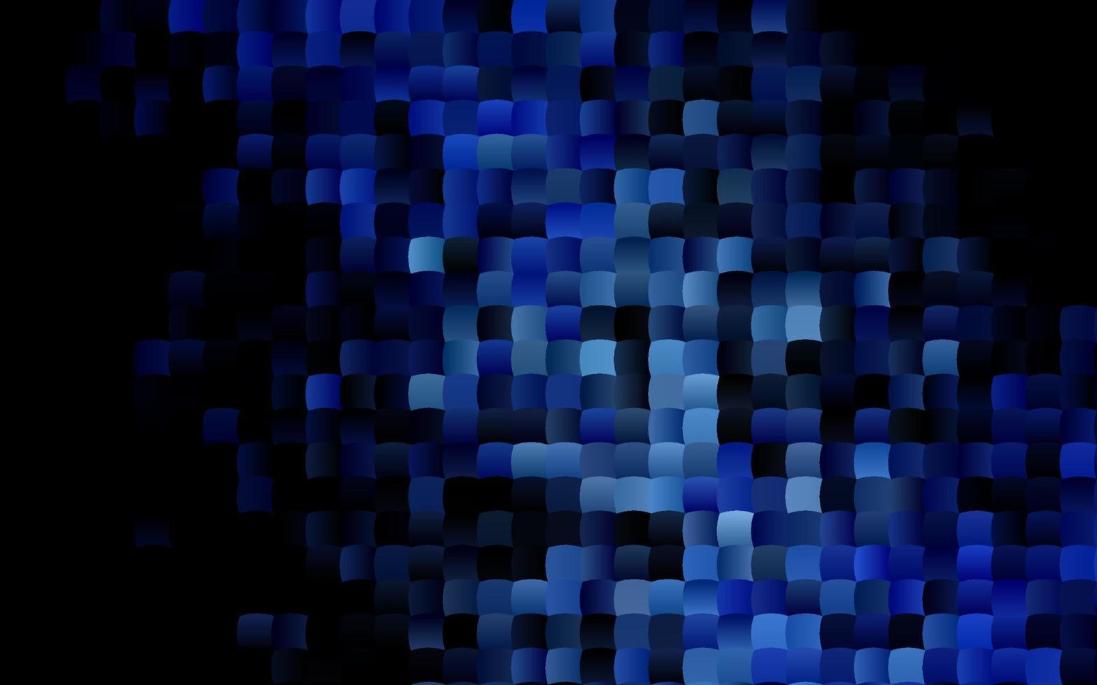 Dark BLUE vector template with crystals, rectangles.