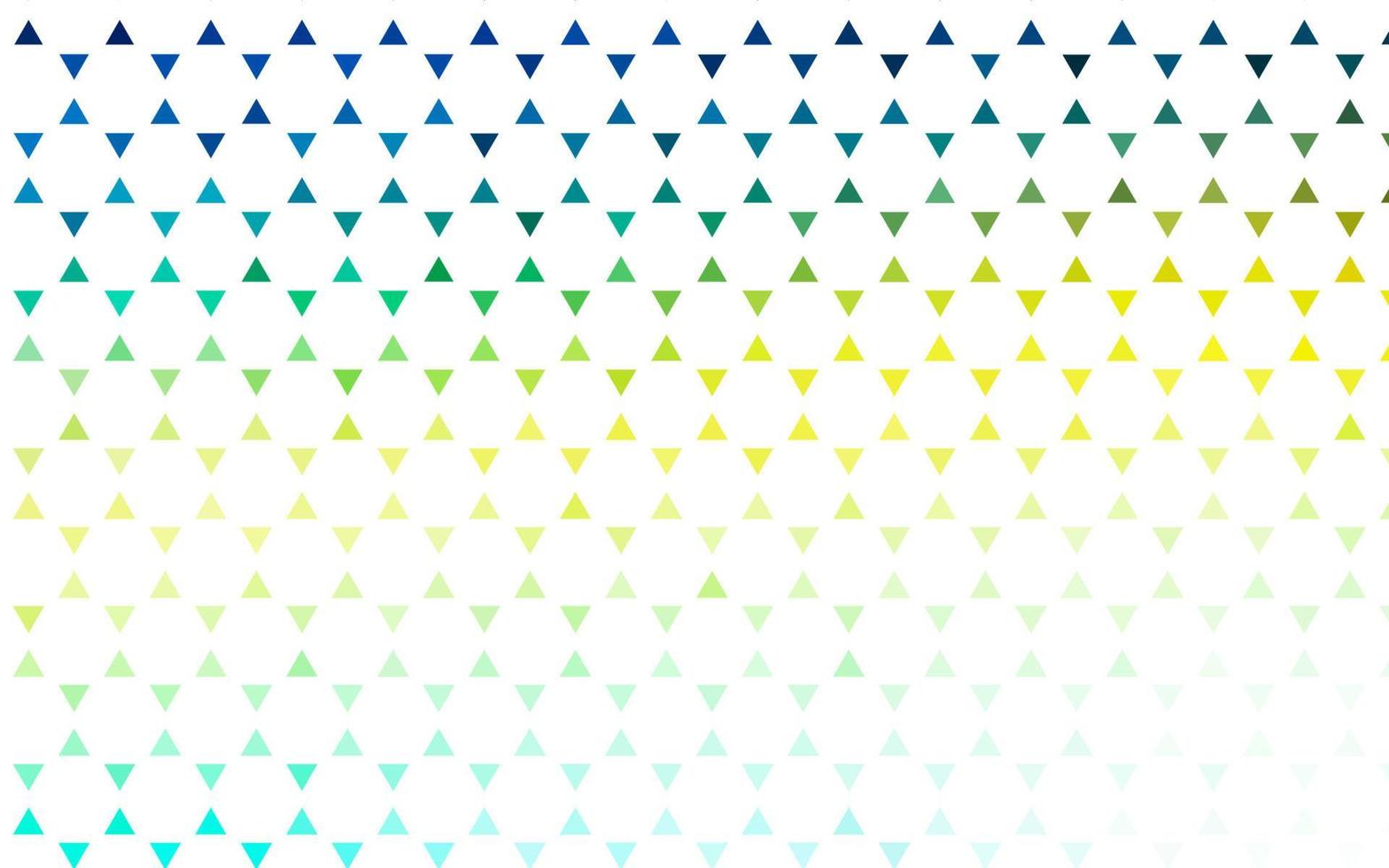 Fondo transparente de vector azul claro, amarillo con líneas, triángulos.