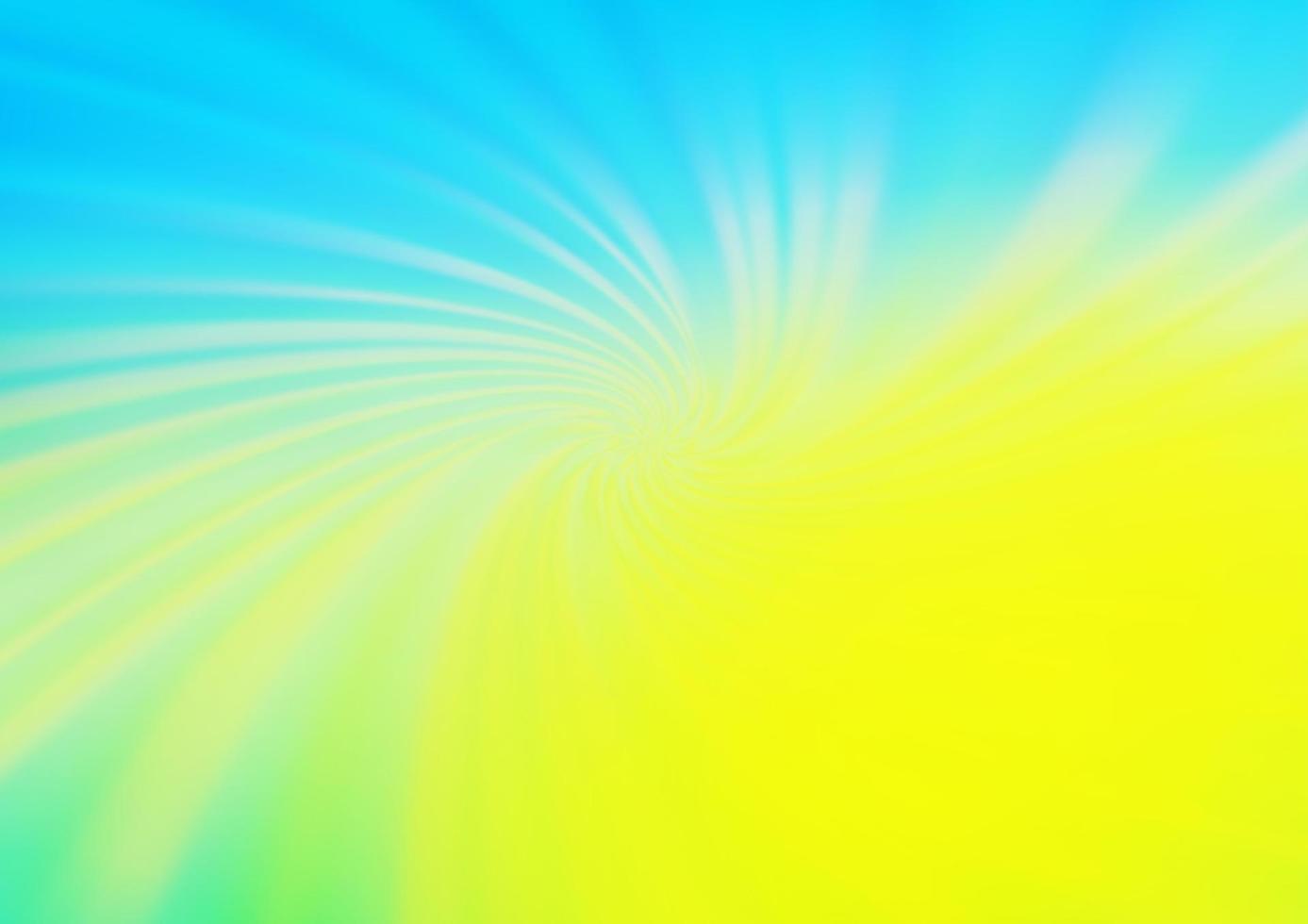 Light Blue, Yellow vector blurred and colored template.