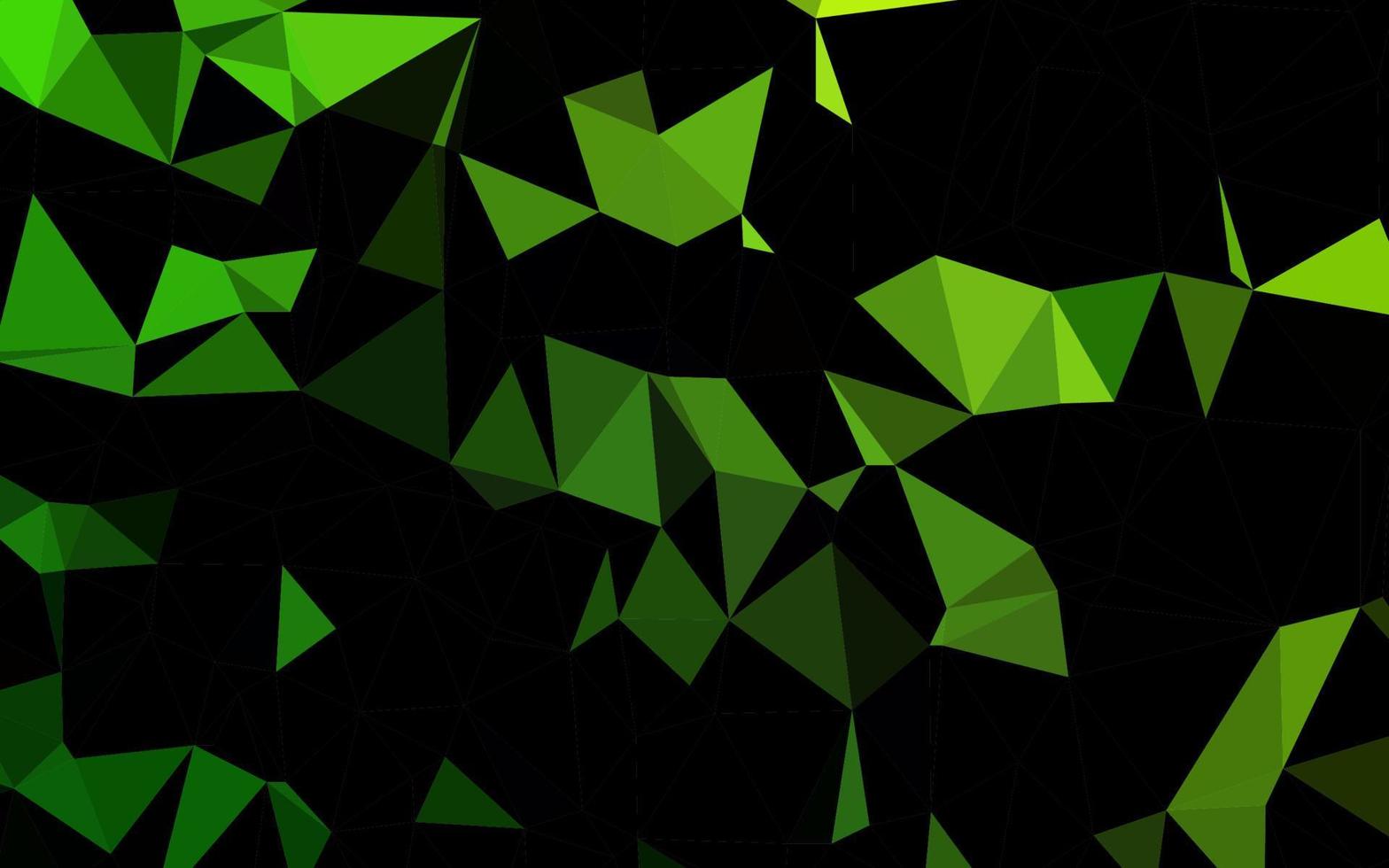 Light Green vector low poly texture.