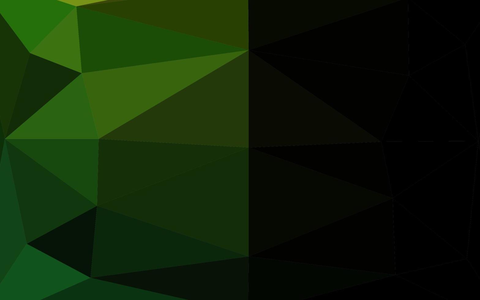 Light Green vector blurry triangle texture.