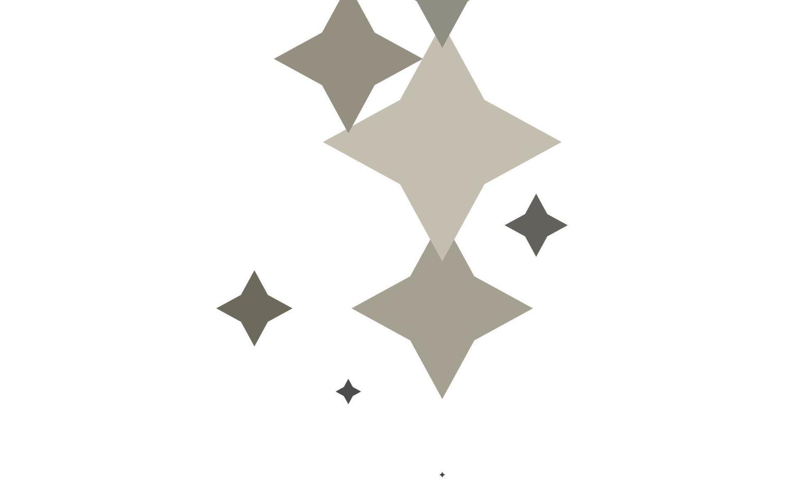 diseño de vector negro claro con estrellas brillantes.