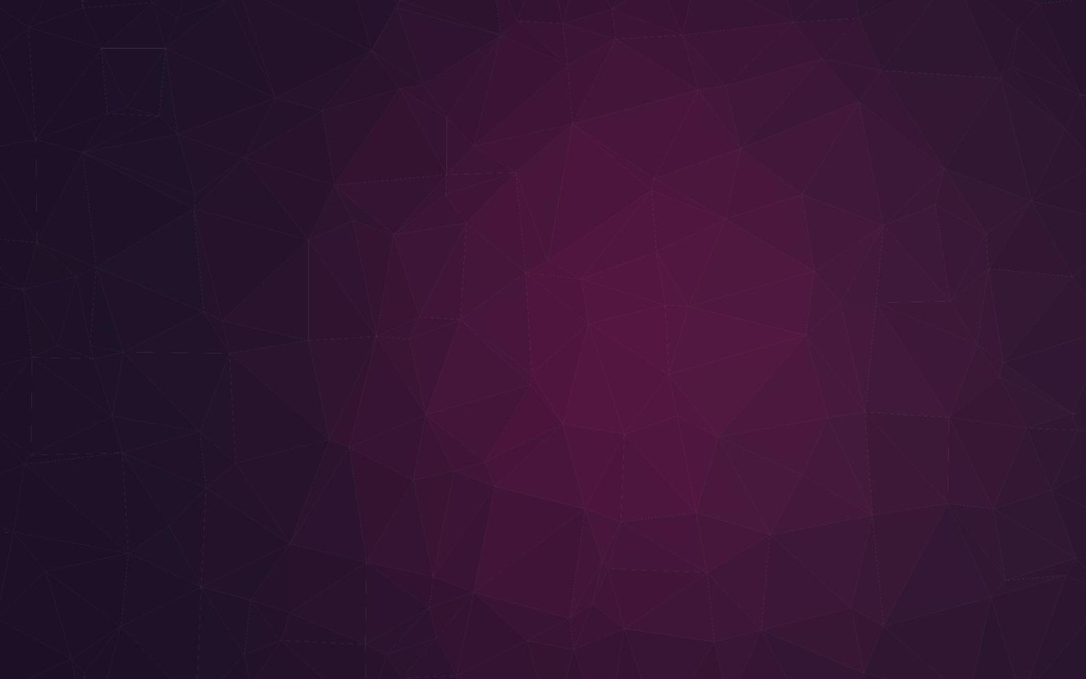 Dark Pink vector shining triangular pattern.