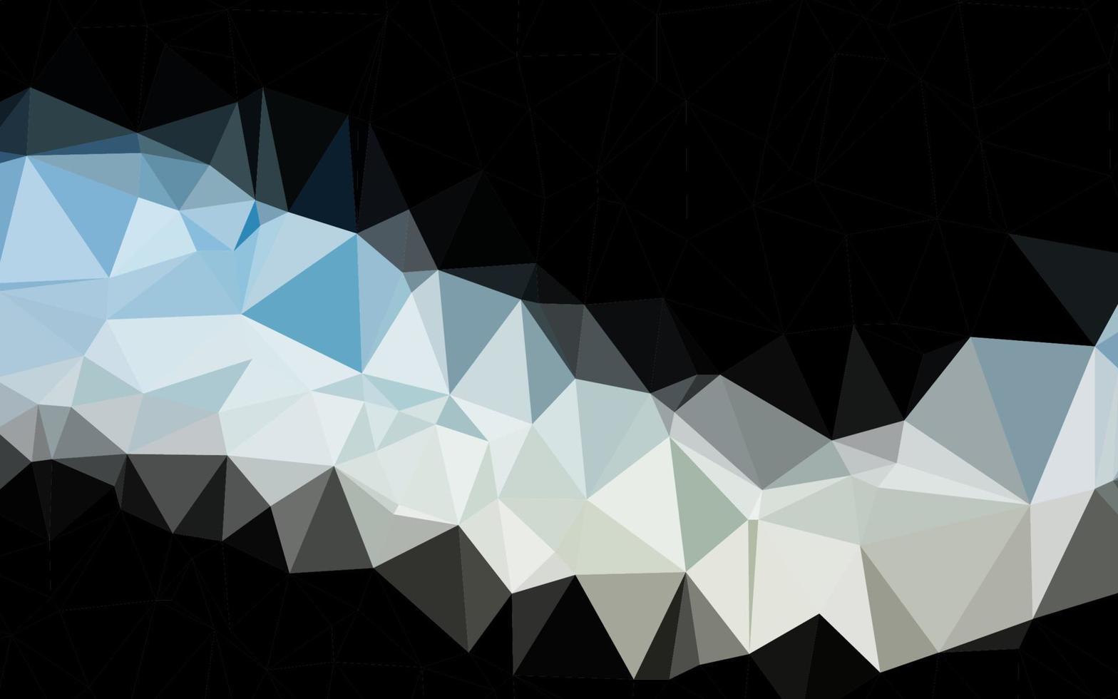 Light BLUE vector abstract mosaic background.